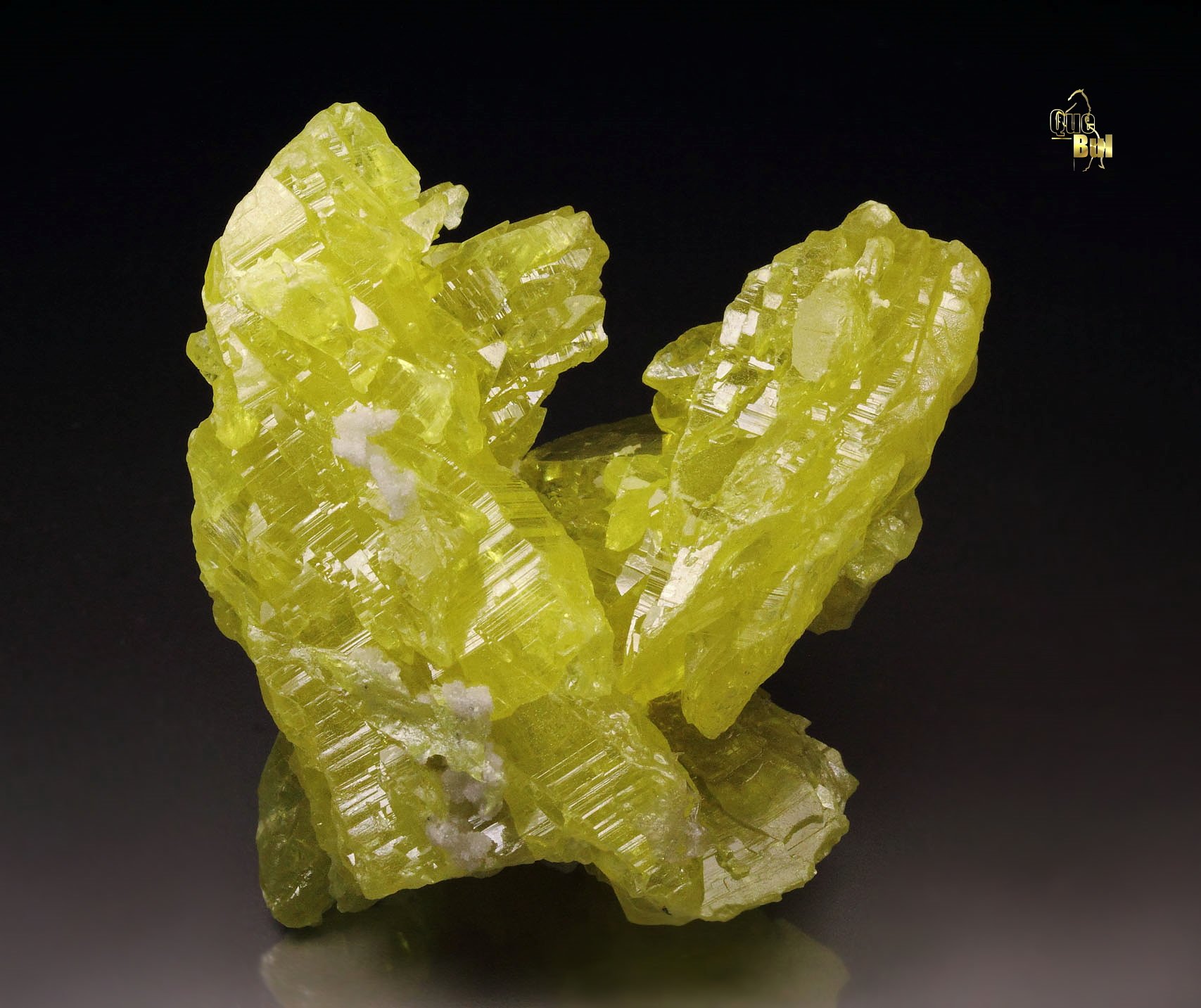 SULPHUR, ARAGONITE