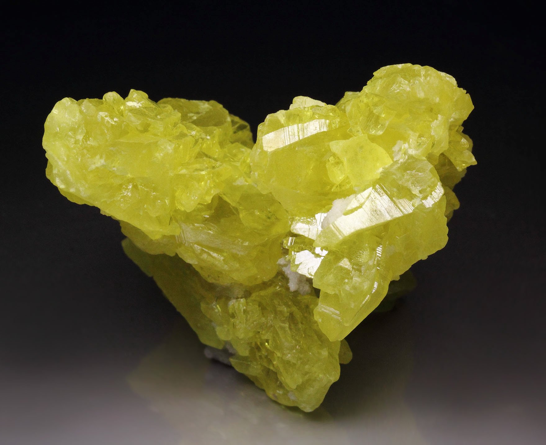 SULPHUR, ARAGONITE