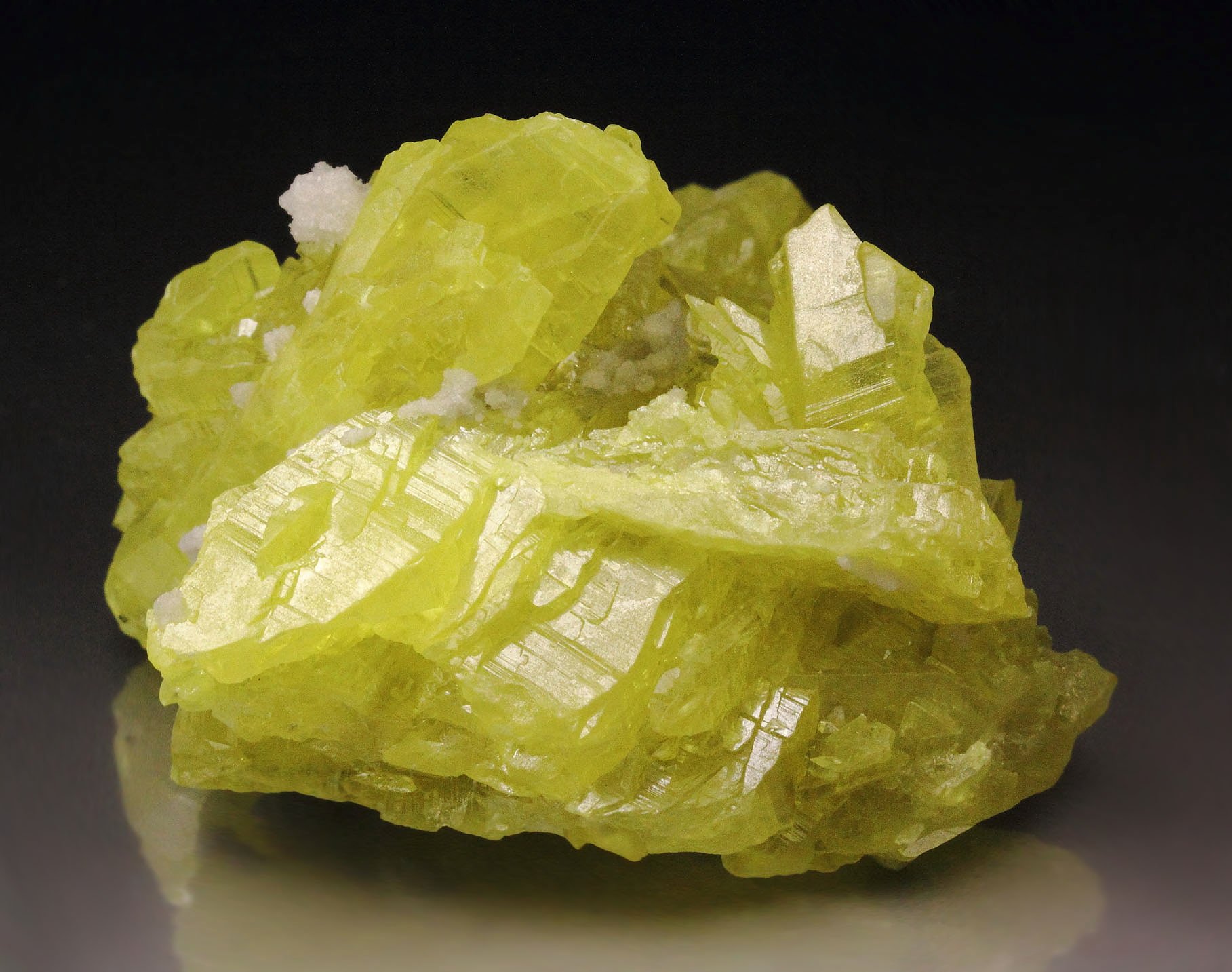 SULPHUR, ARAGONITE