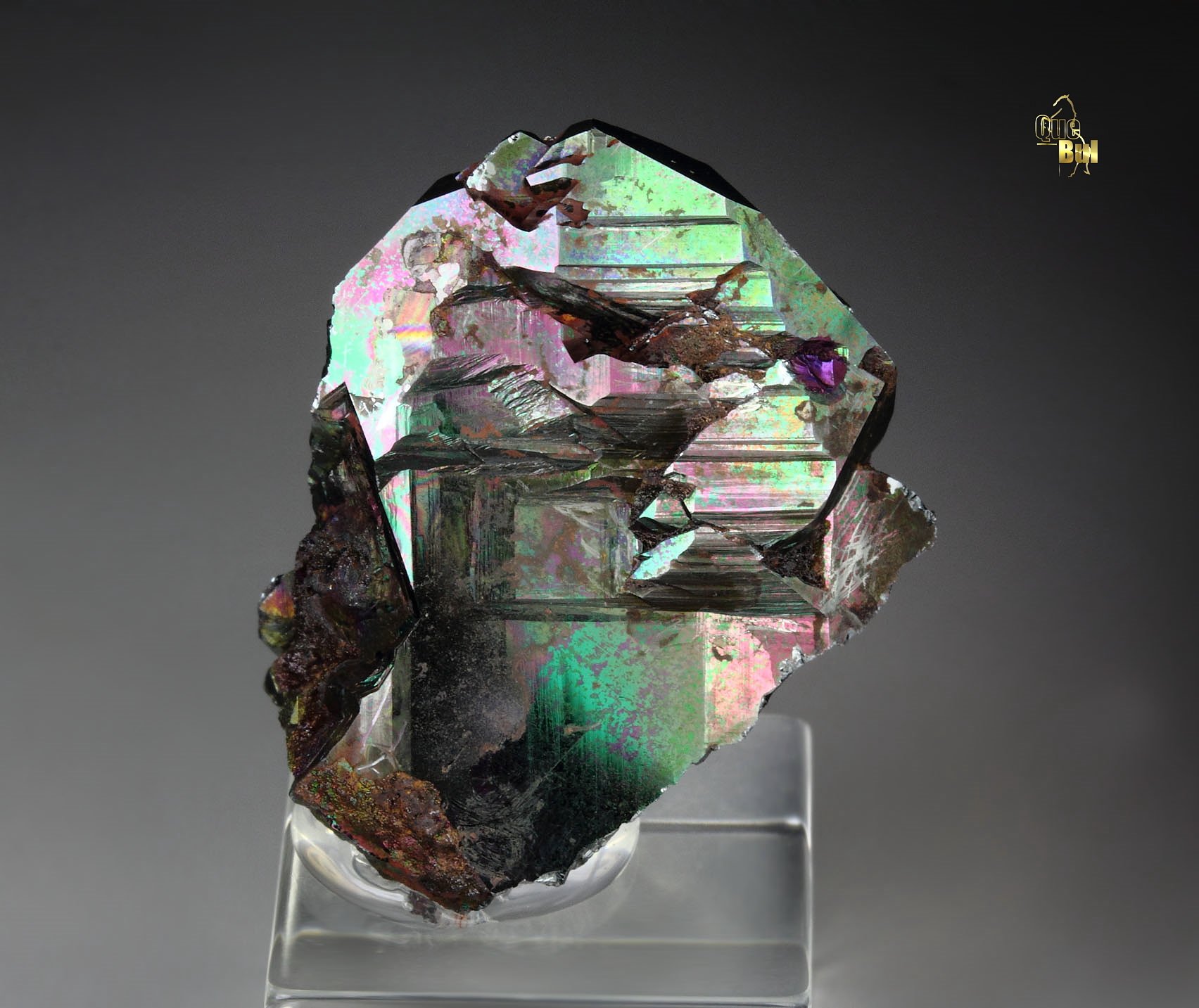 iridescent HEMATITE