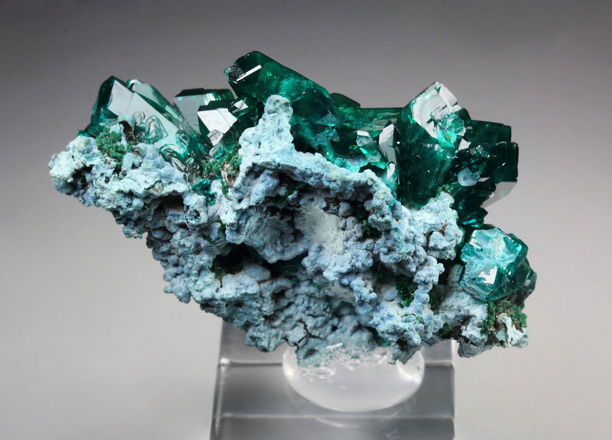 DIOPTASE, SHATTUCKITE 