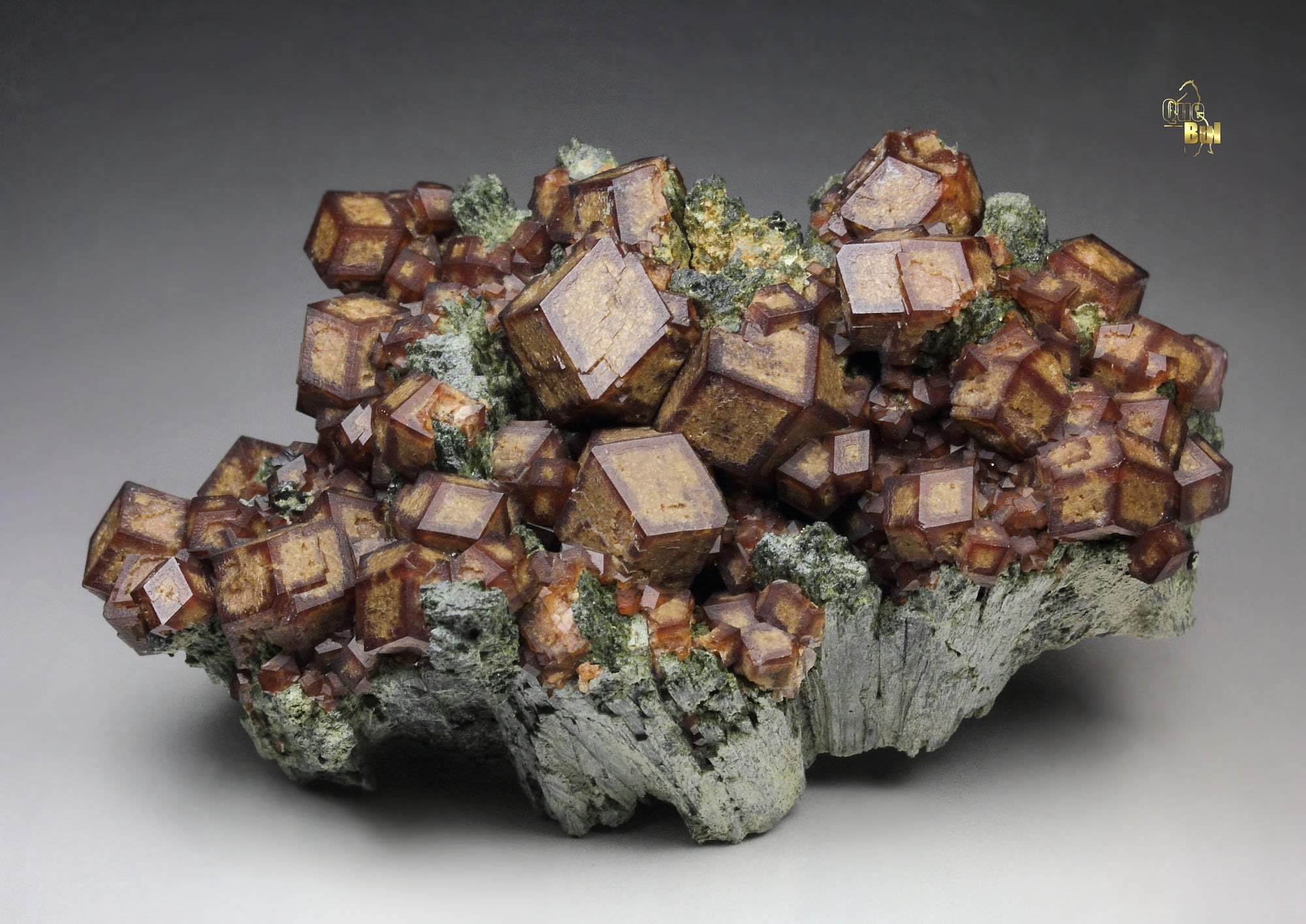 GARNET var. ANDRADITE, HEDENBERGITE