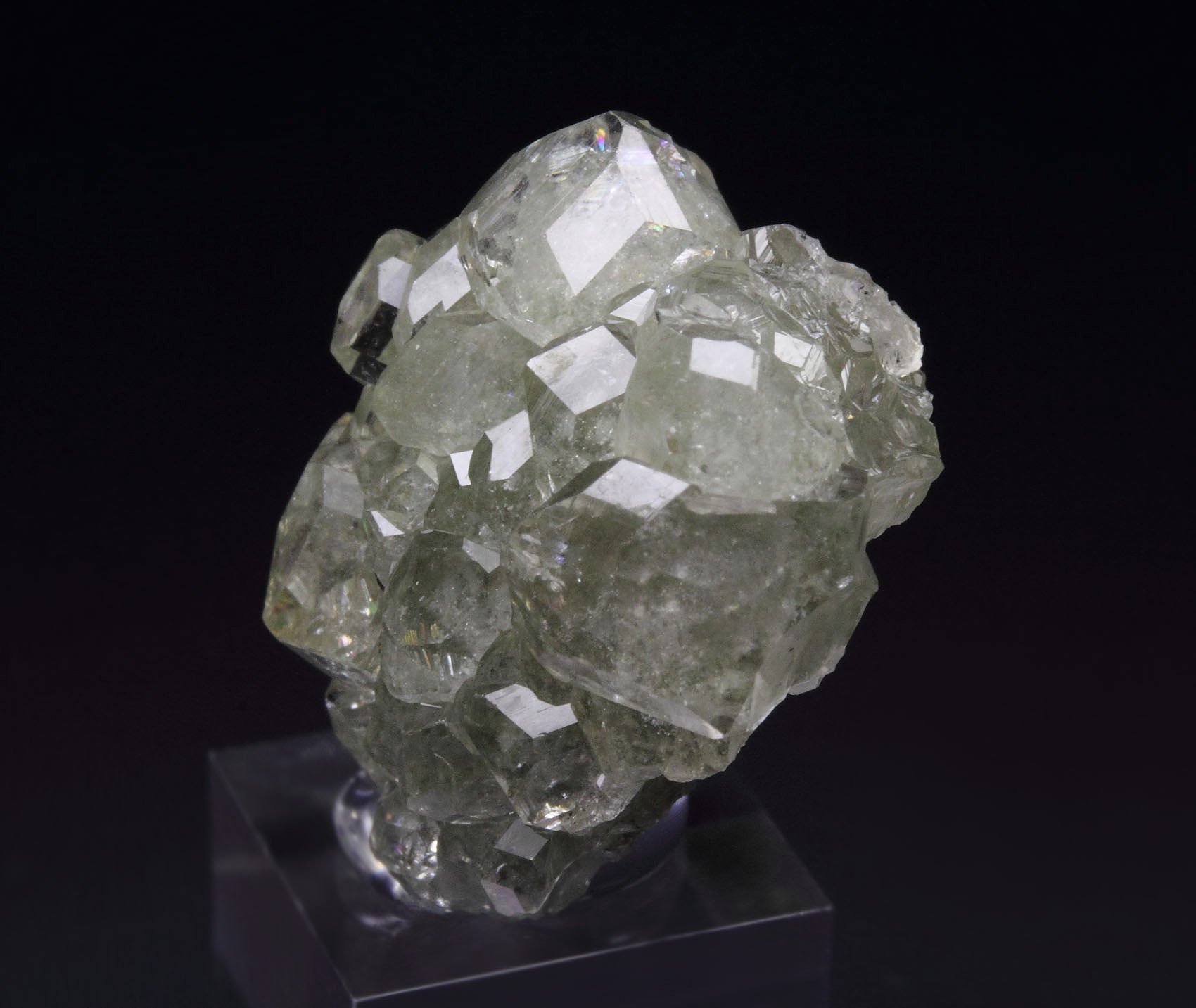 colorless gem GARNET var. GROSSULAR