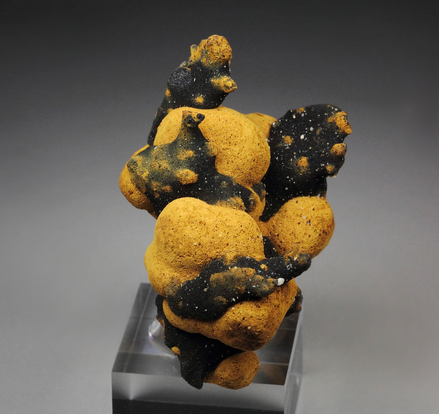 new find - ROMANECHITE, GOETHITE