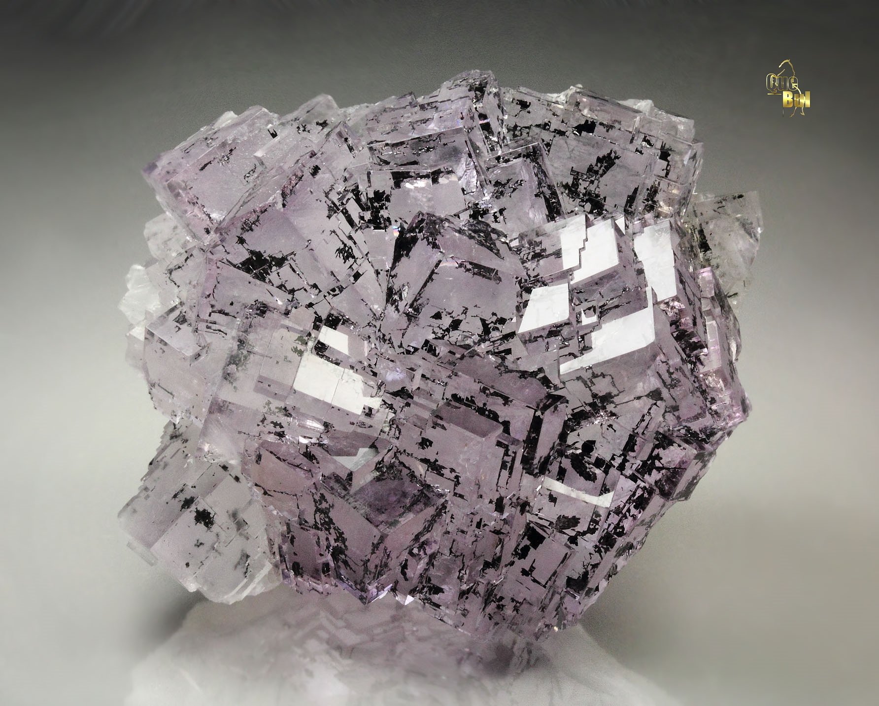 FLUORITE with PHANTOMS