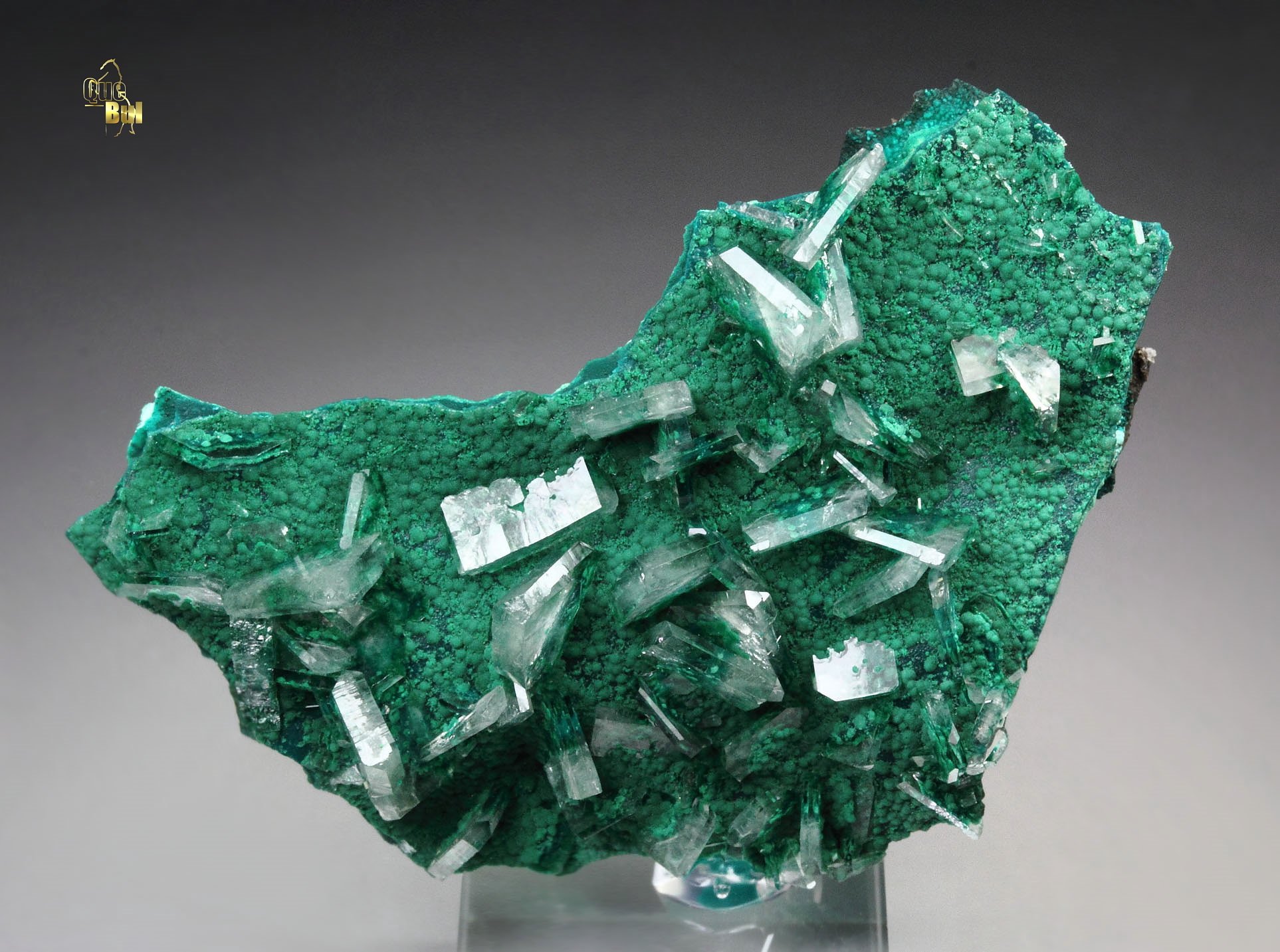 BARYTE, MALACHITE