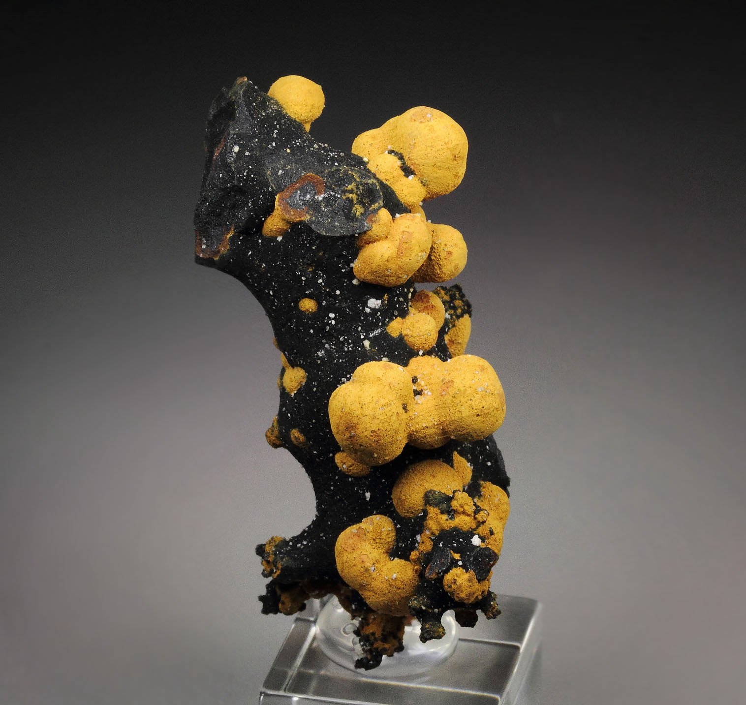 new find - ROMANECHITE, GOETHITE