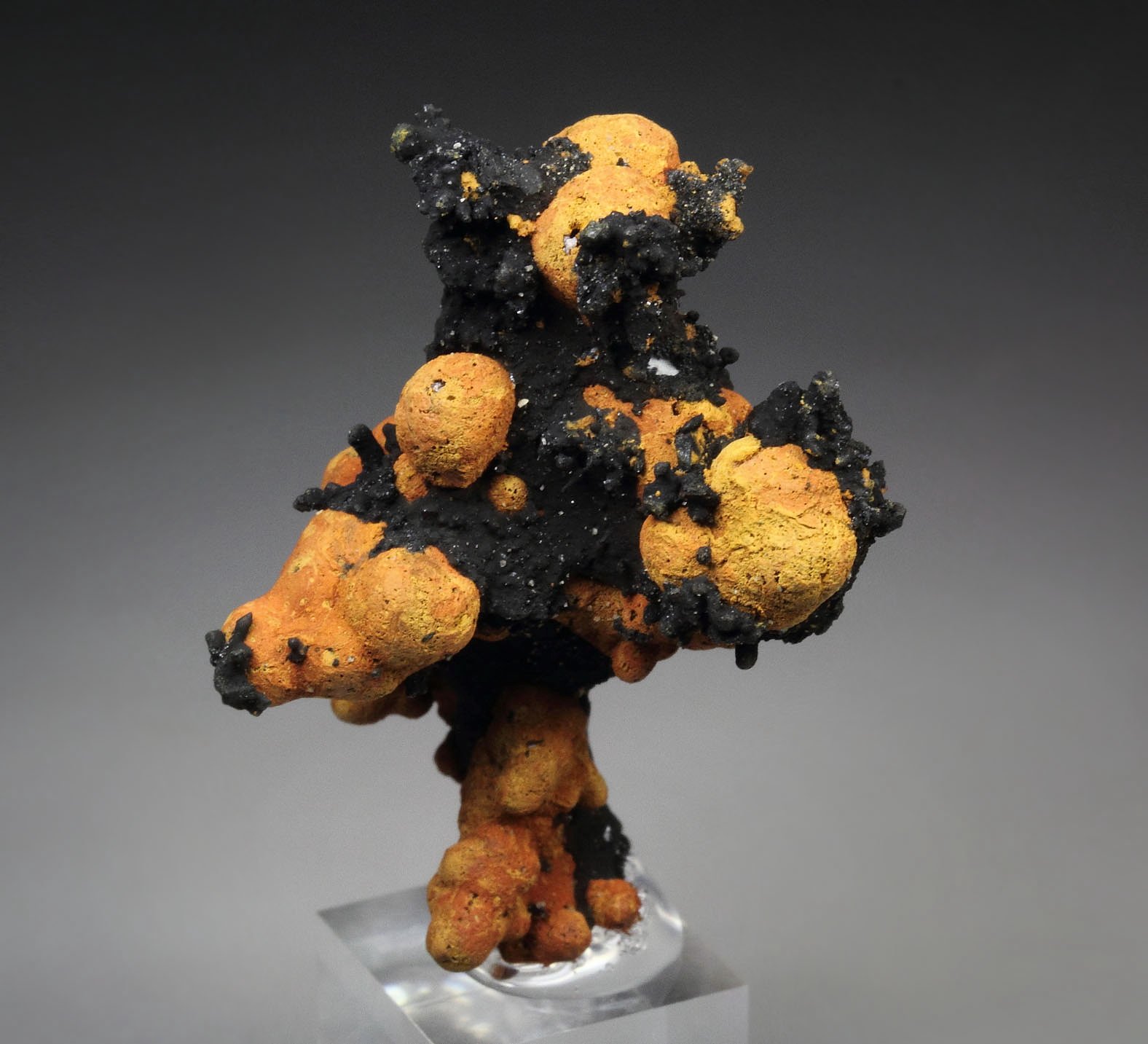 new find - ROMANECHITE, GOETHITE