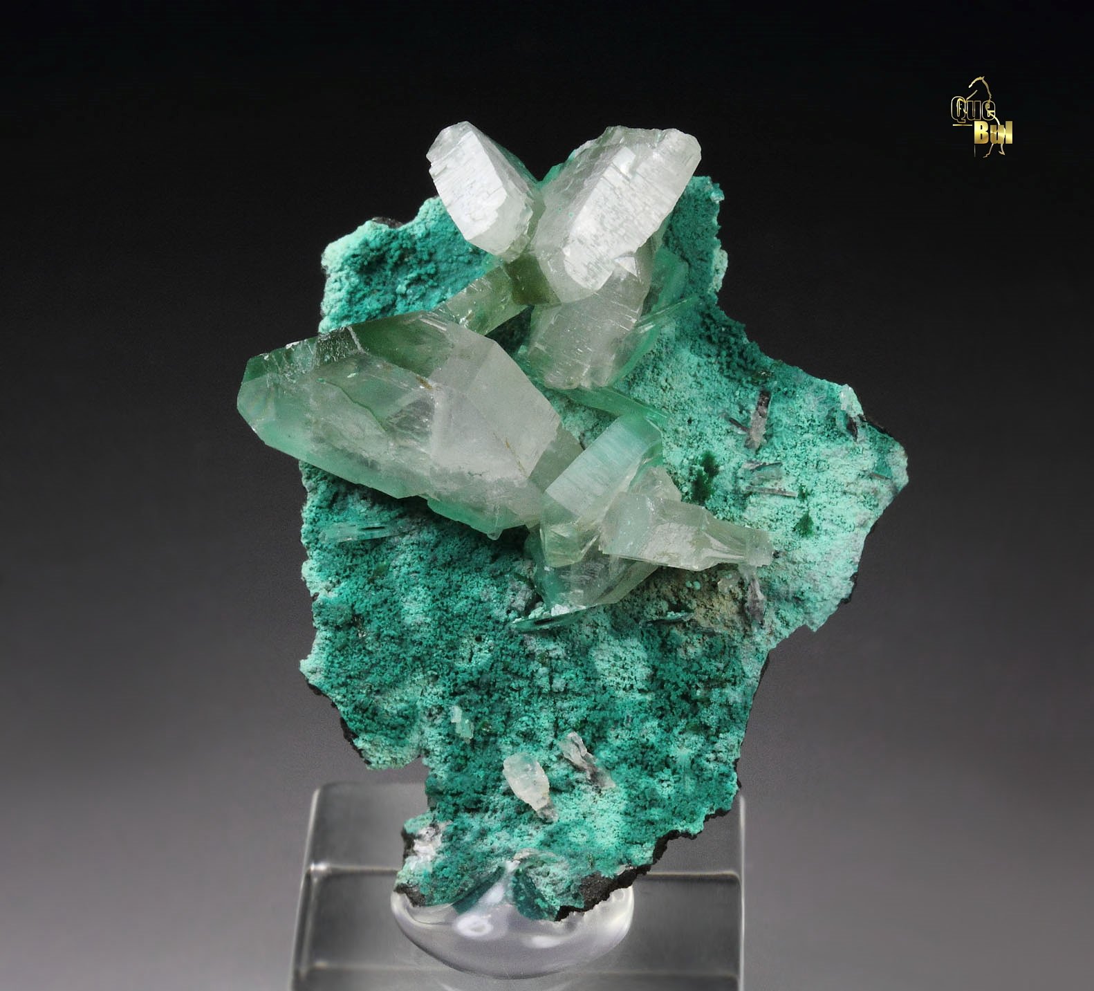 BARYTE, MALACHITE