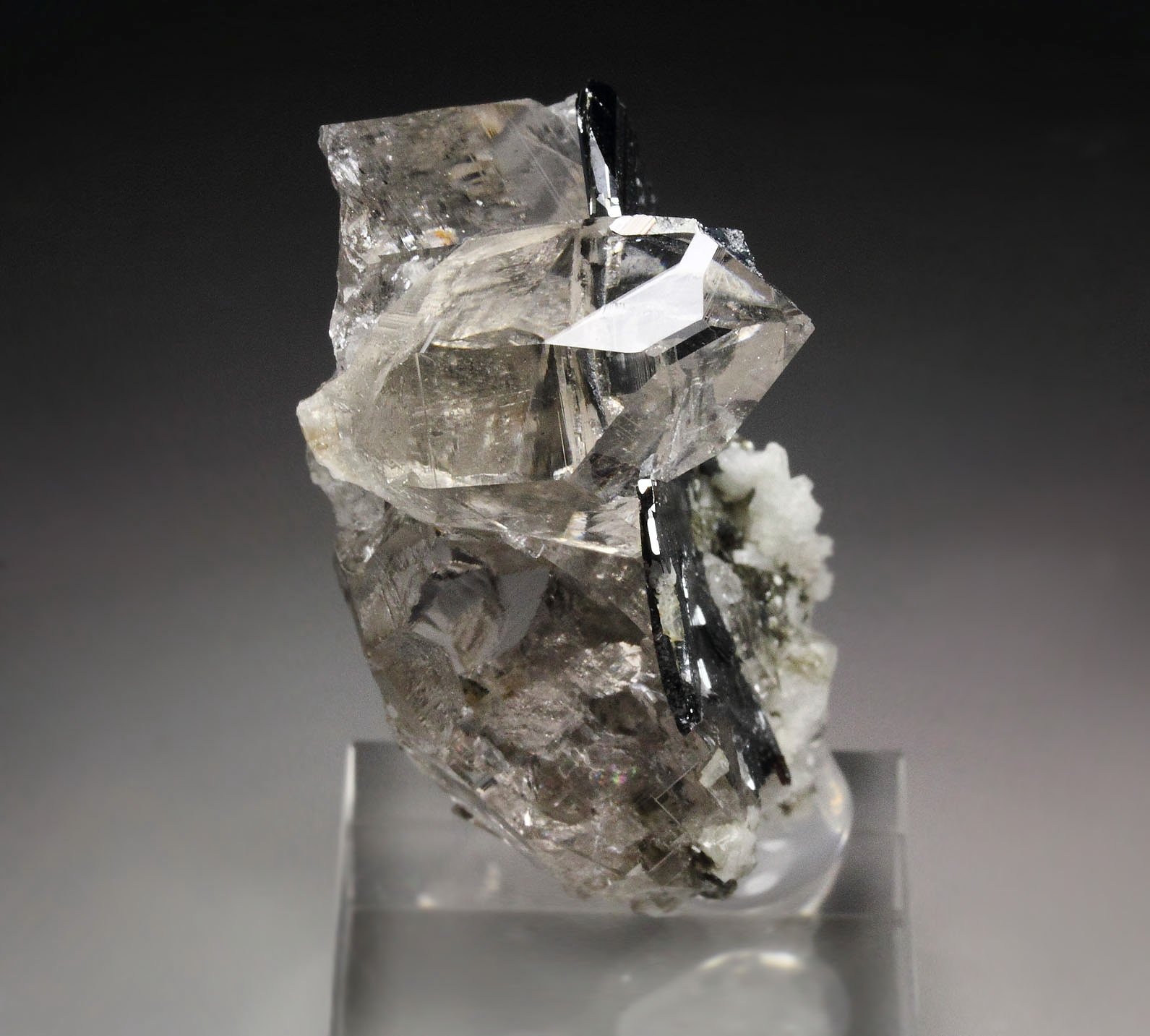 HEMATITE, QUARTZ, RUTILE