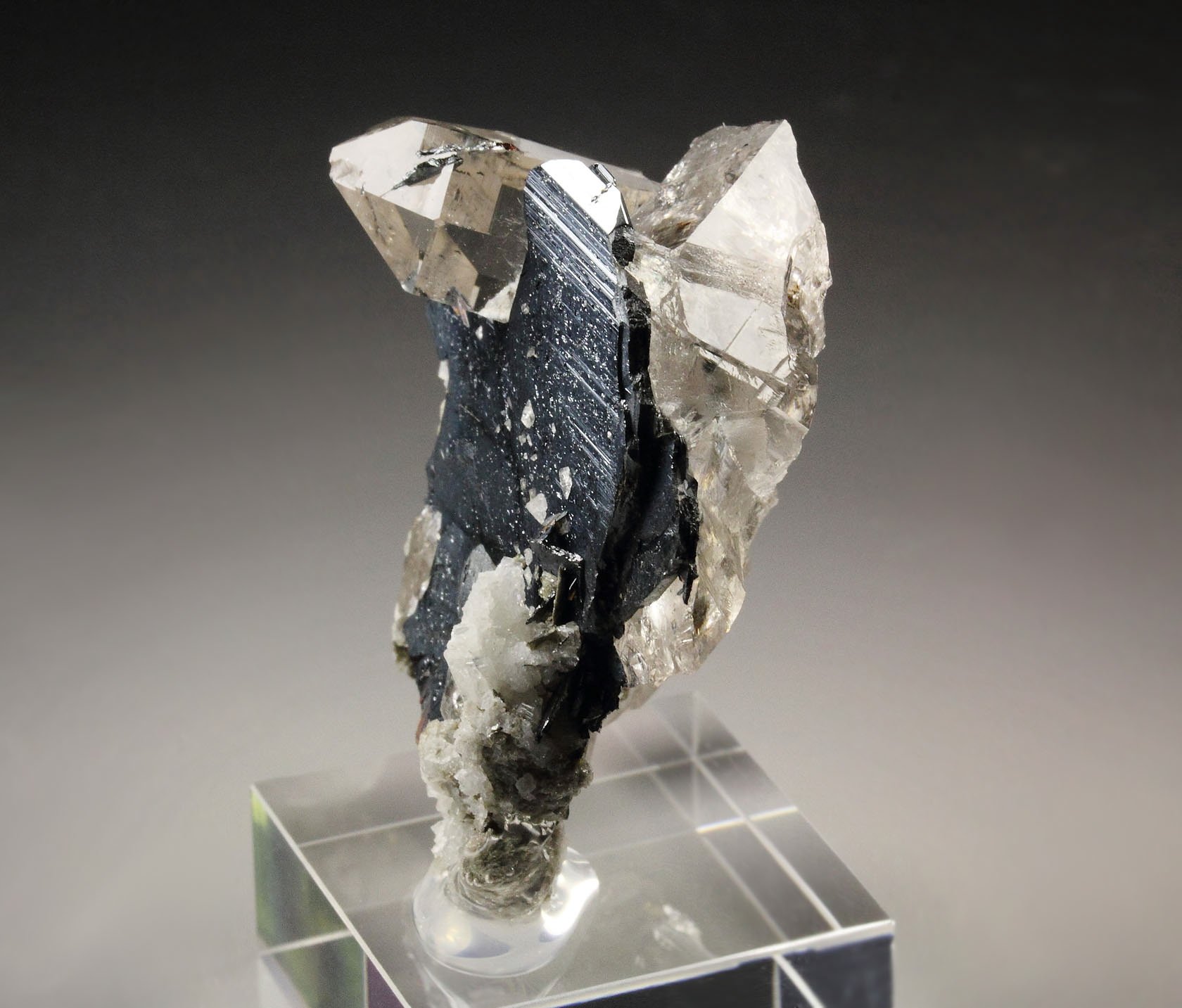 HEMATITE, QUARTZ, RUTILE