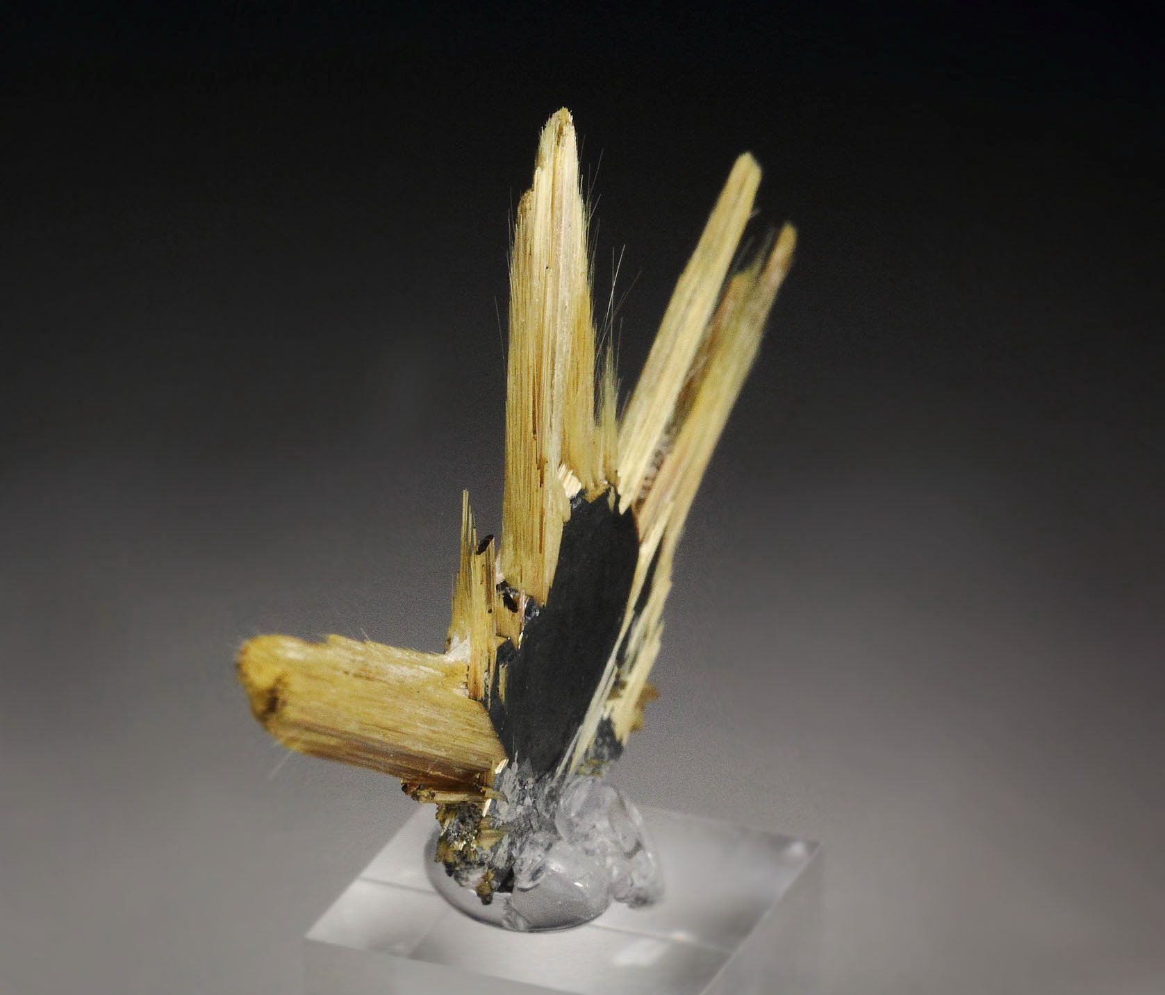 RUTILE, HEMATITE