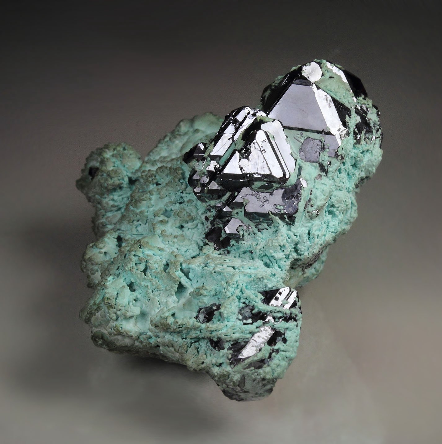 CUPRITE, CHRYSOCOLLA 