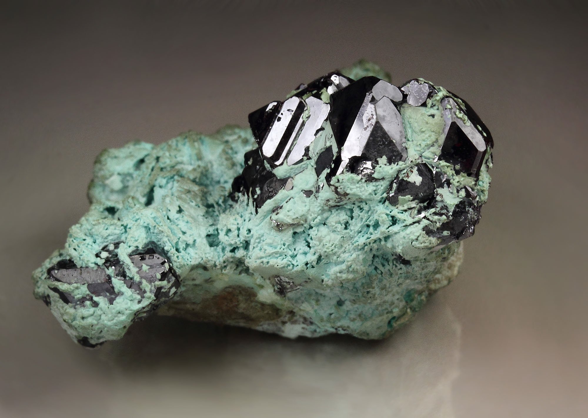 CUPRITE, CHRYSOCOLLA 