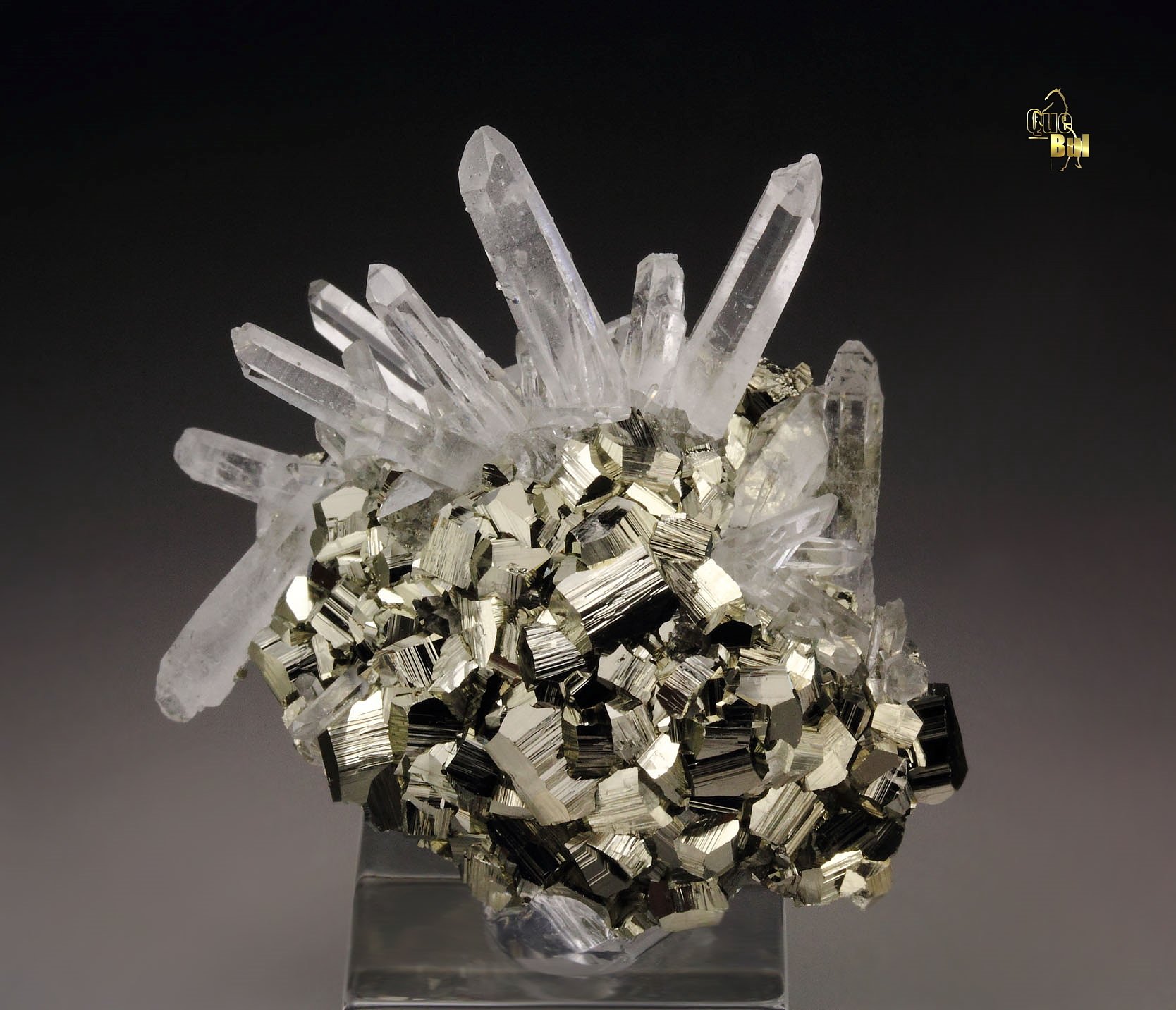 PYRITE, QUARTZ