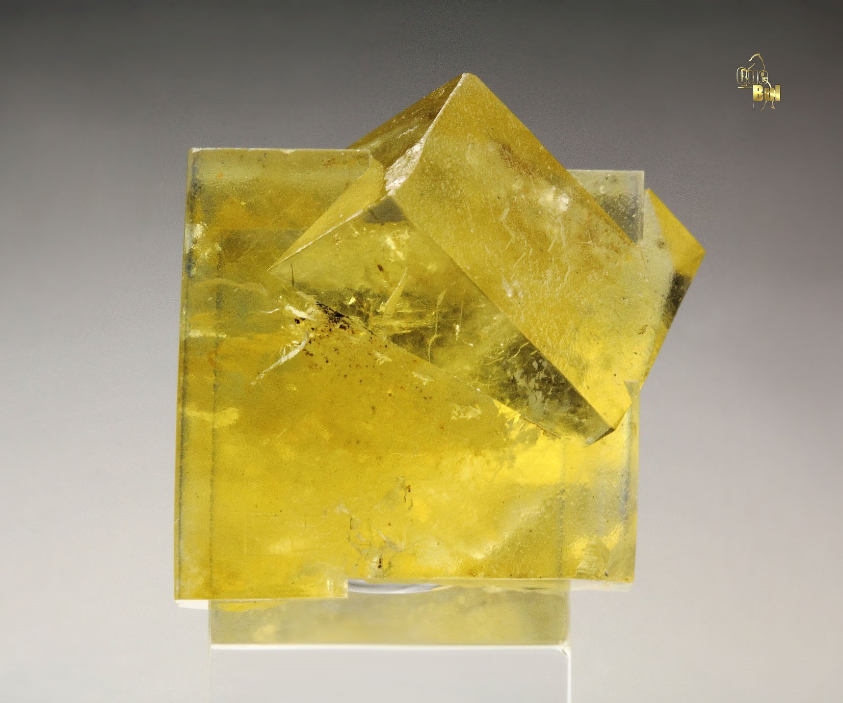 twinned FLUORITE 