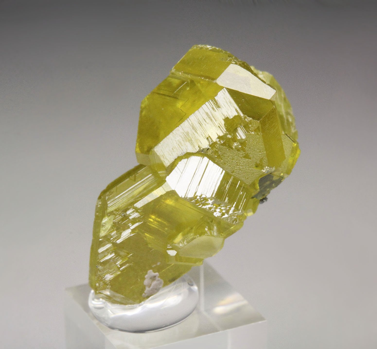 gem SPHALERITE var. CLEIOPHANE twinned