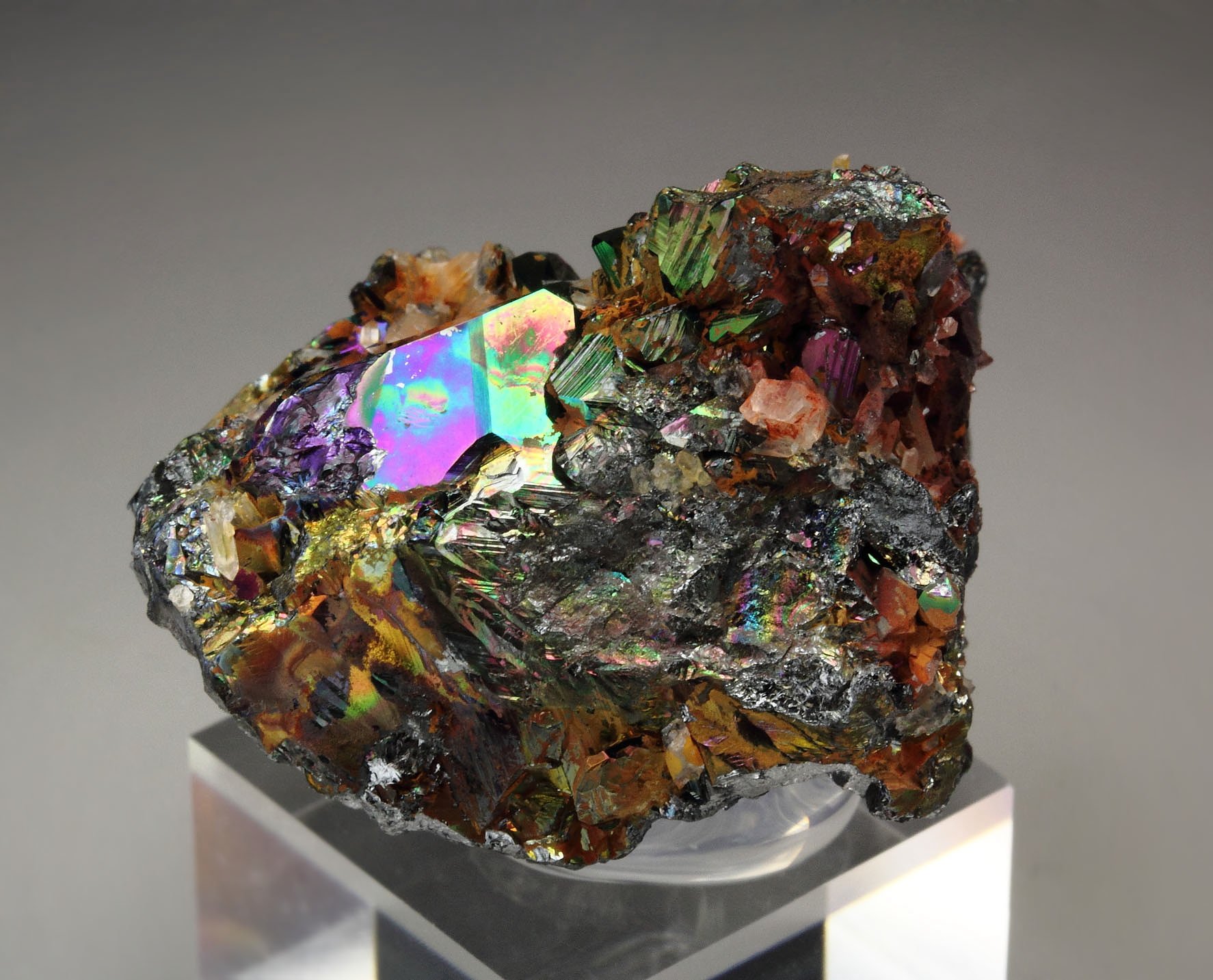 iridescent HEMATITE