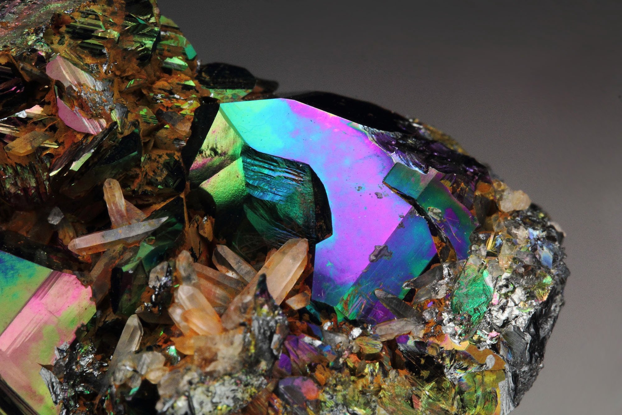 iridescent HEMATITE