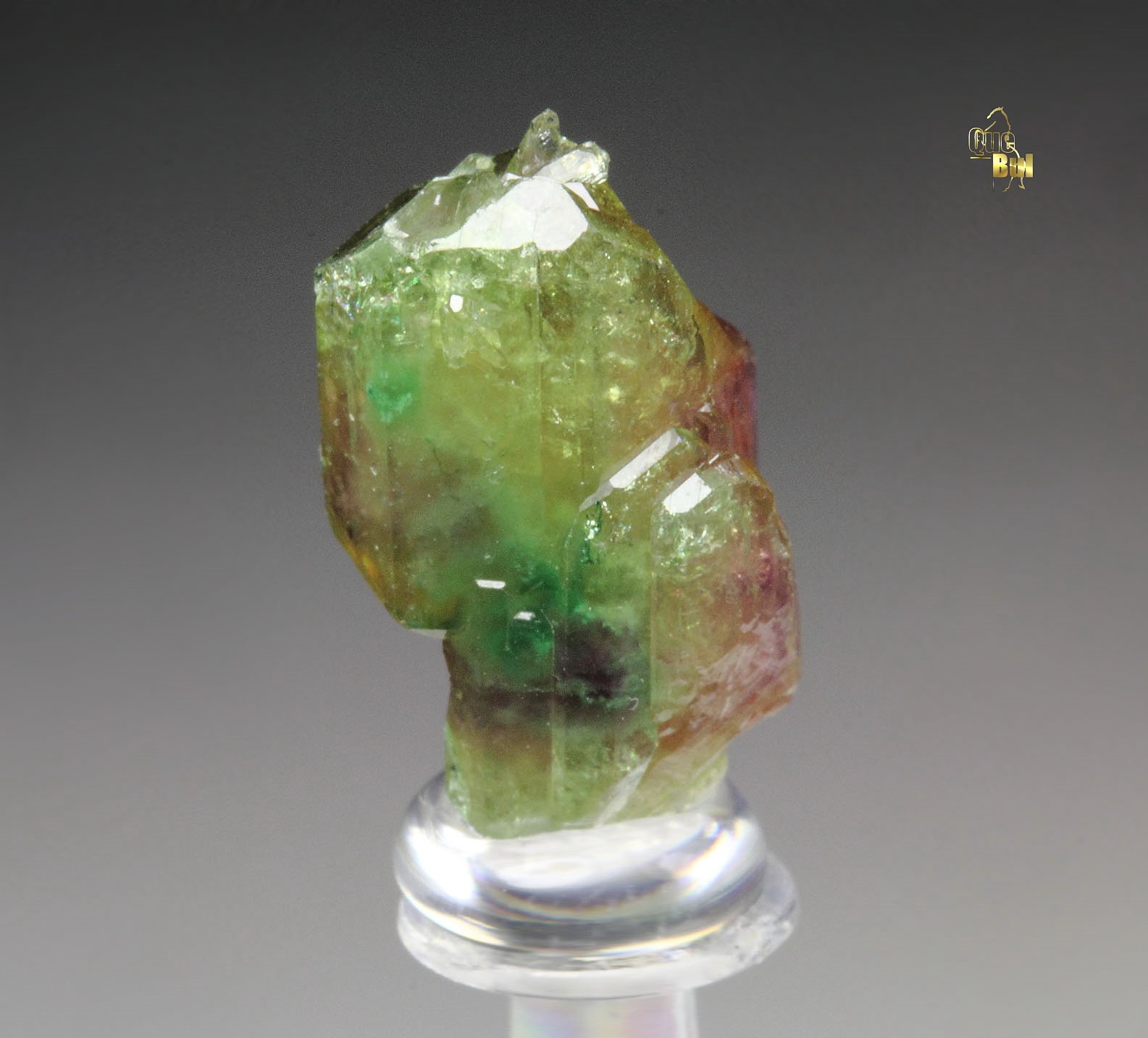 gemmy bi-terminated VESUVIANITE multicolor