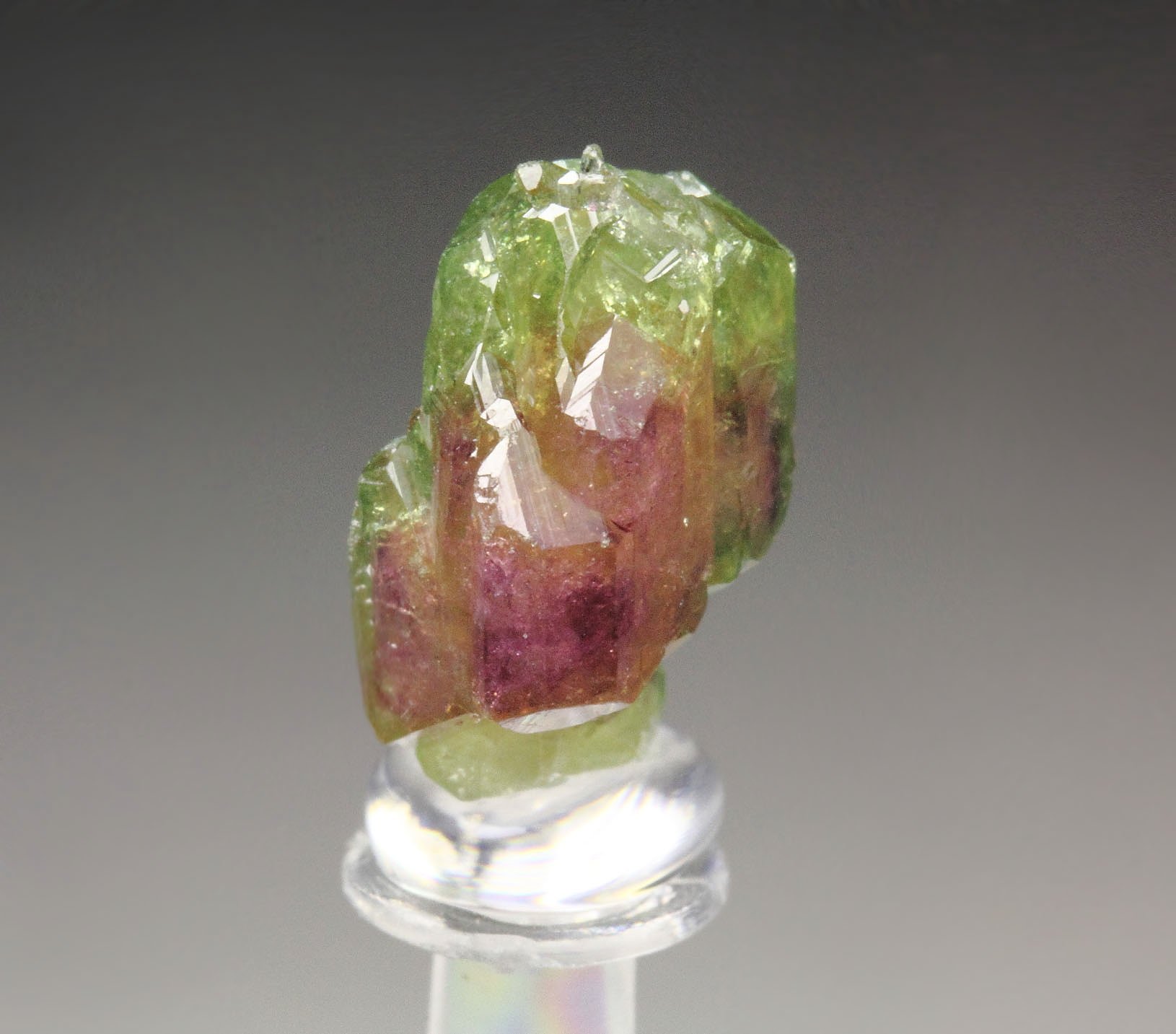 gemmy bi-terminated VESUVIANITE multicolor