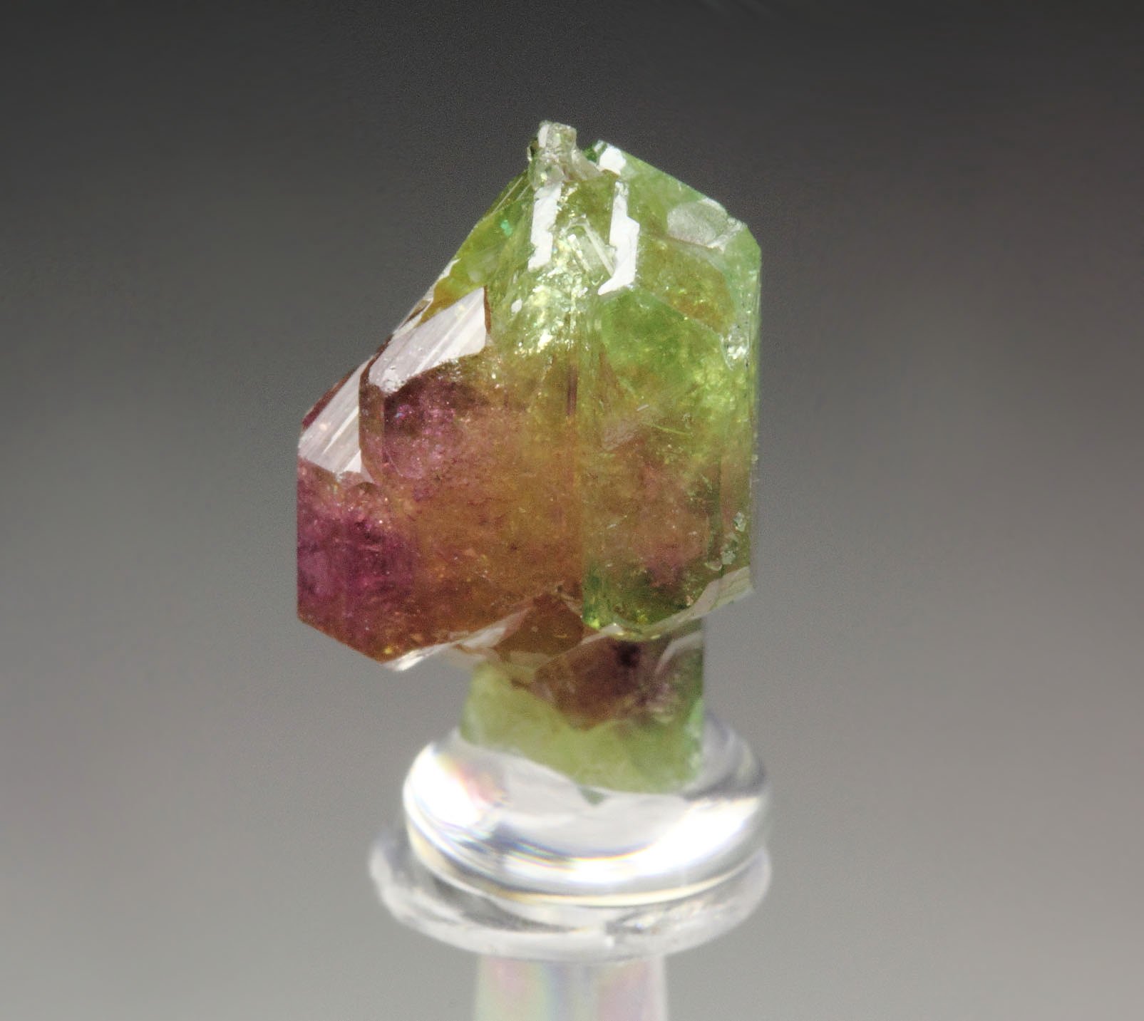 gemmy bi-terminated VESUVIANITE multicolor