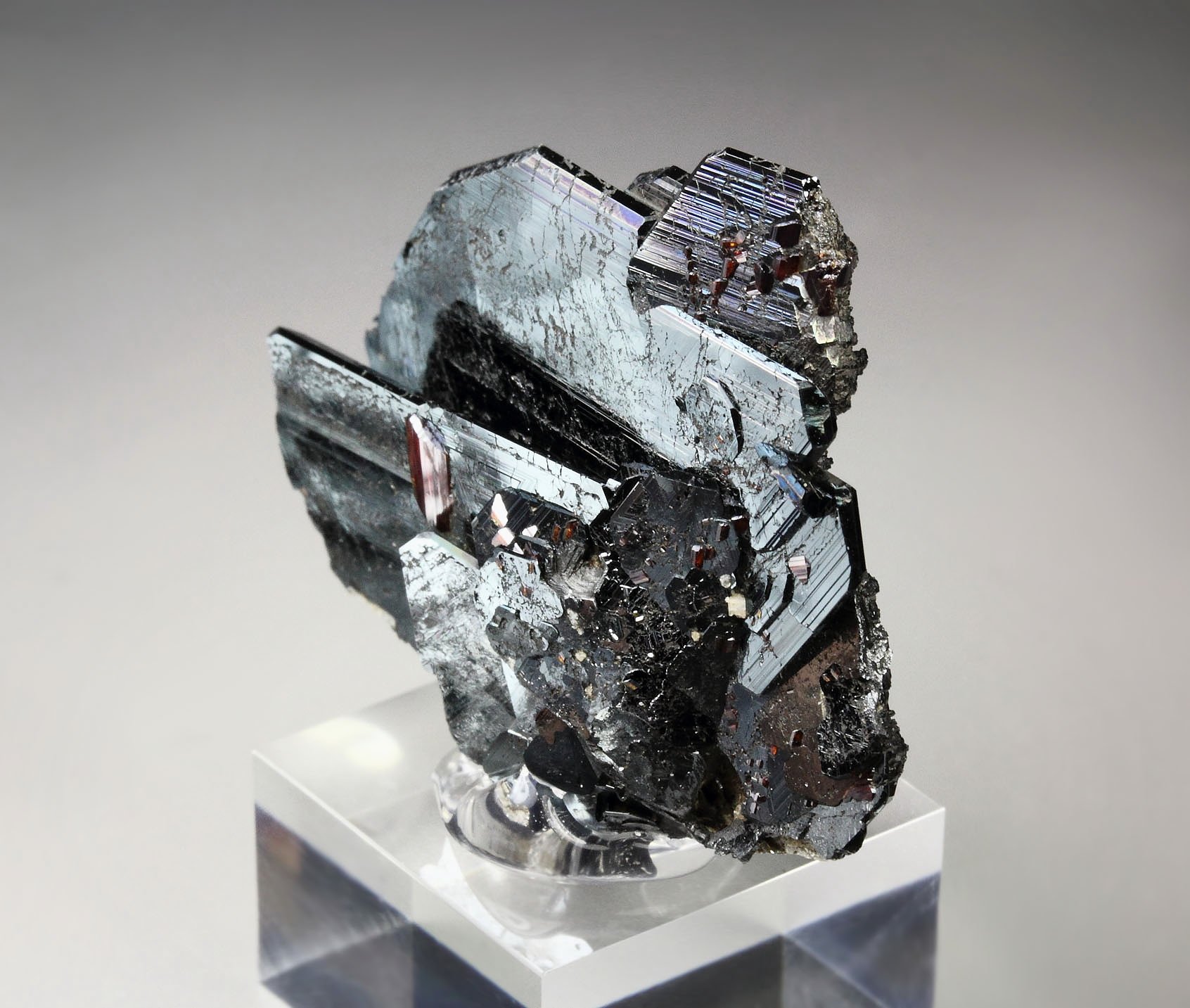 HEMATITE, RUTILE