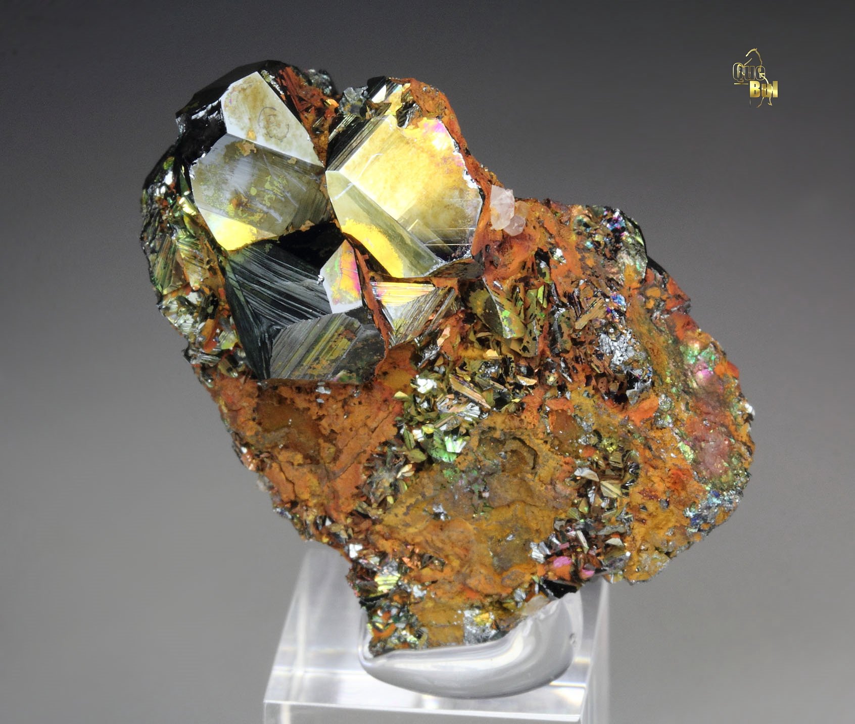 iridescent HEMATITE