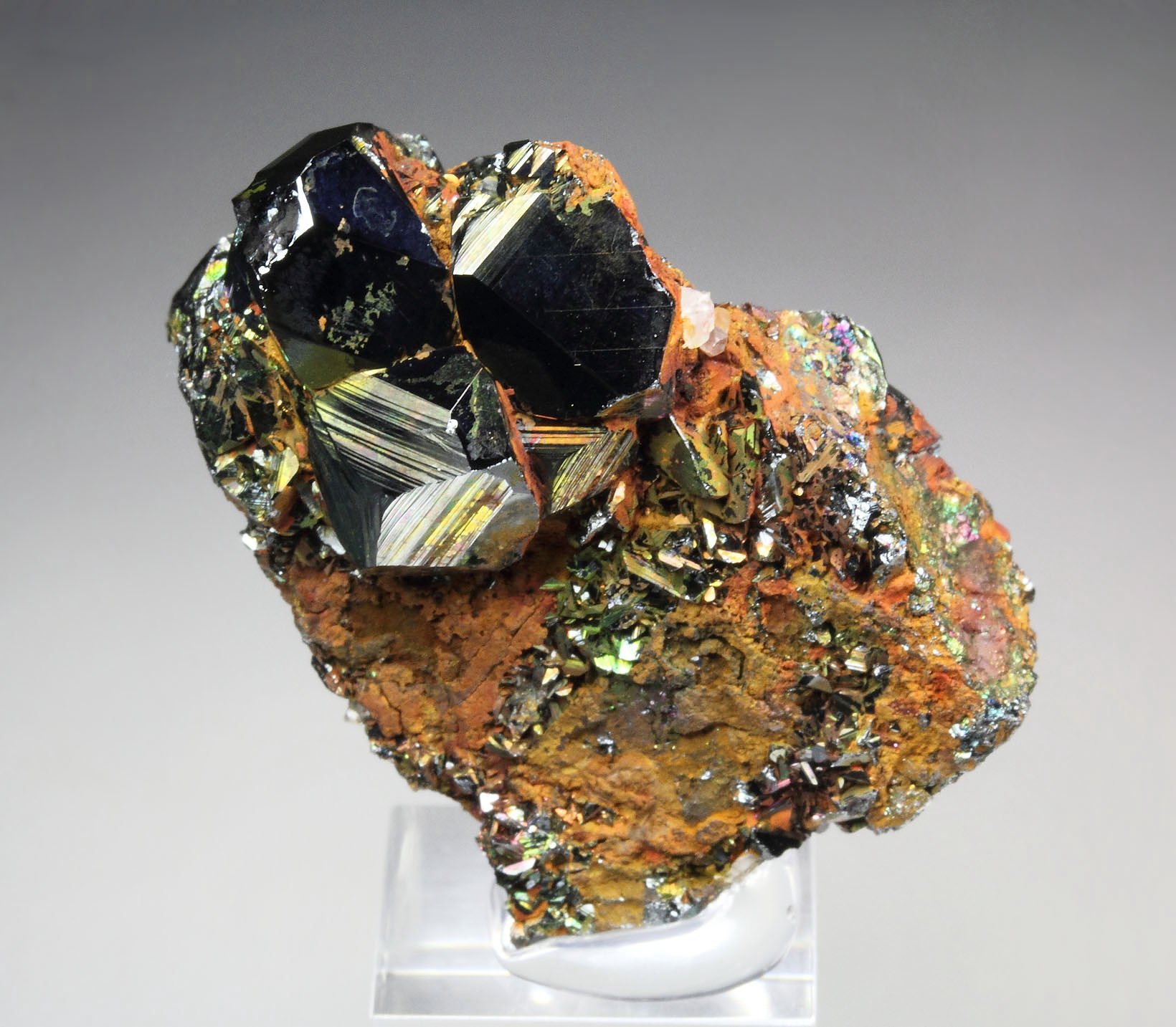 iridescent HEMATITE