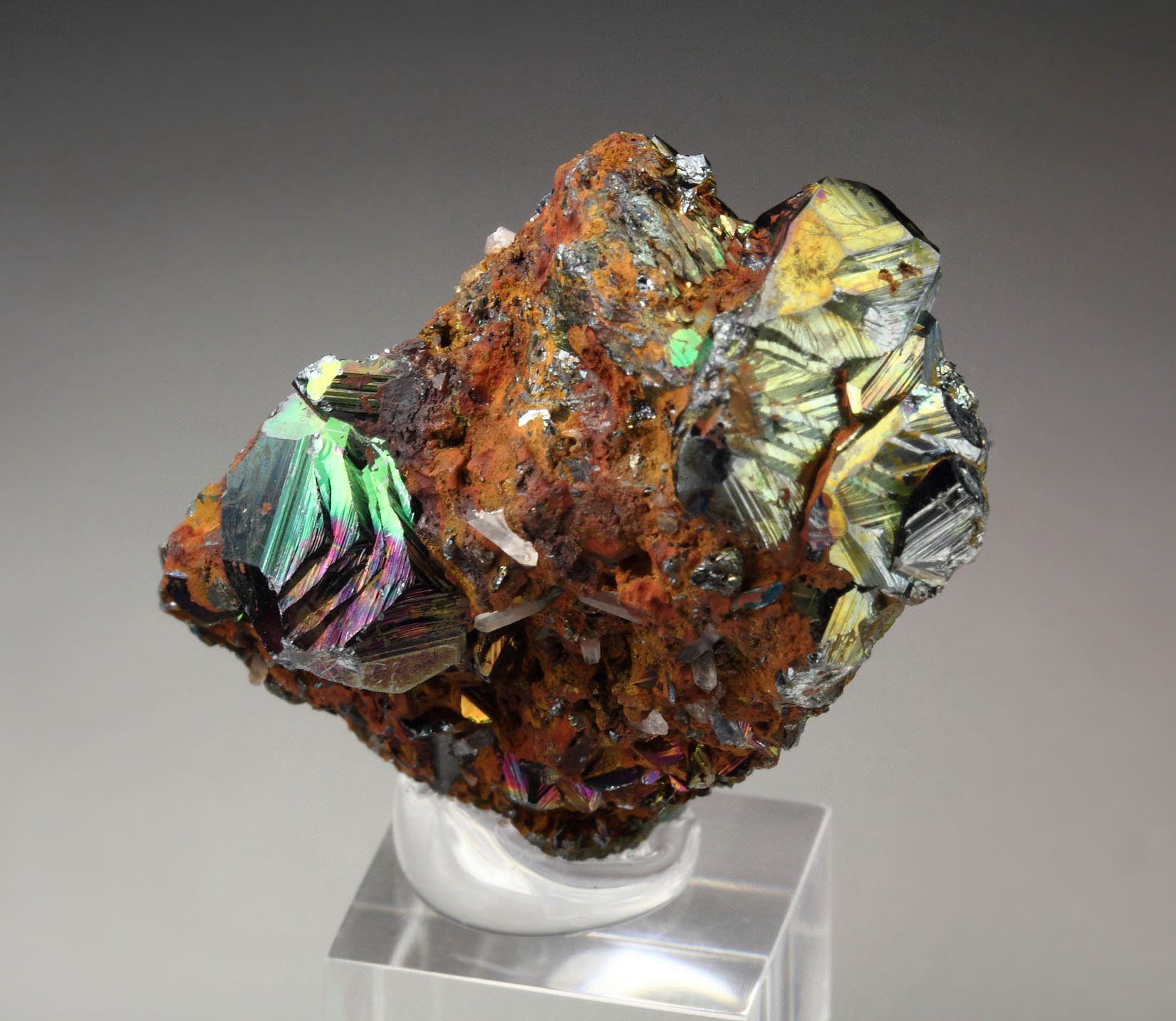 iridescent HEMATITE