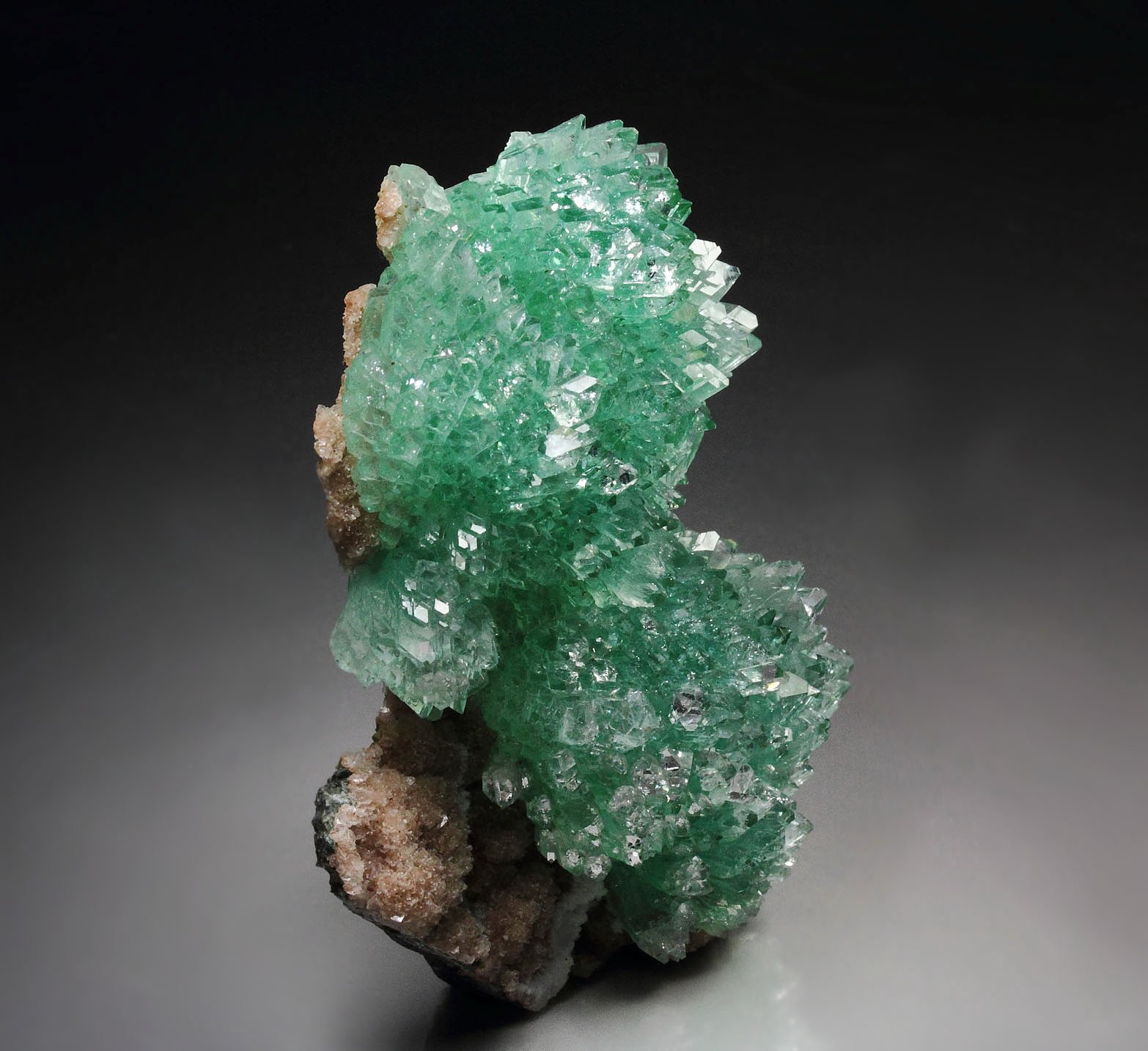 gem FLUORAPOPHYLLITE-(K)