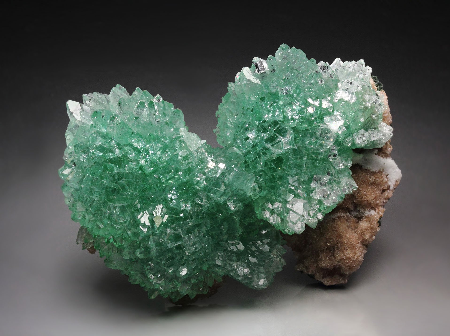 gem FLUORAPOPHYLLITE-(K)