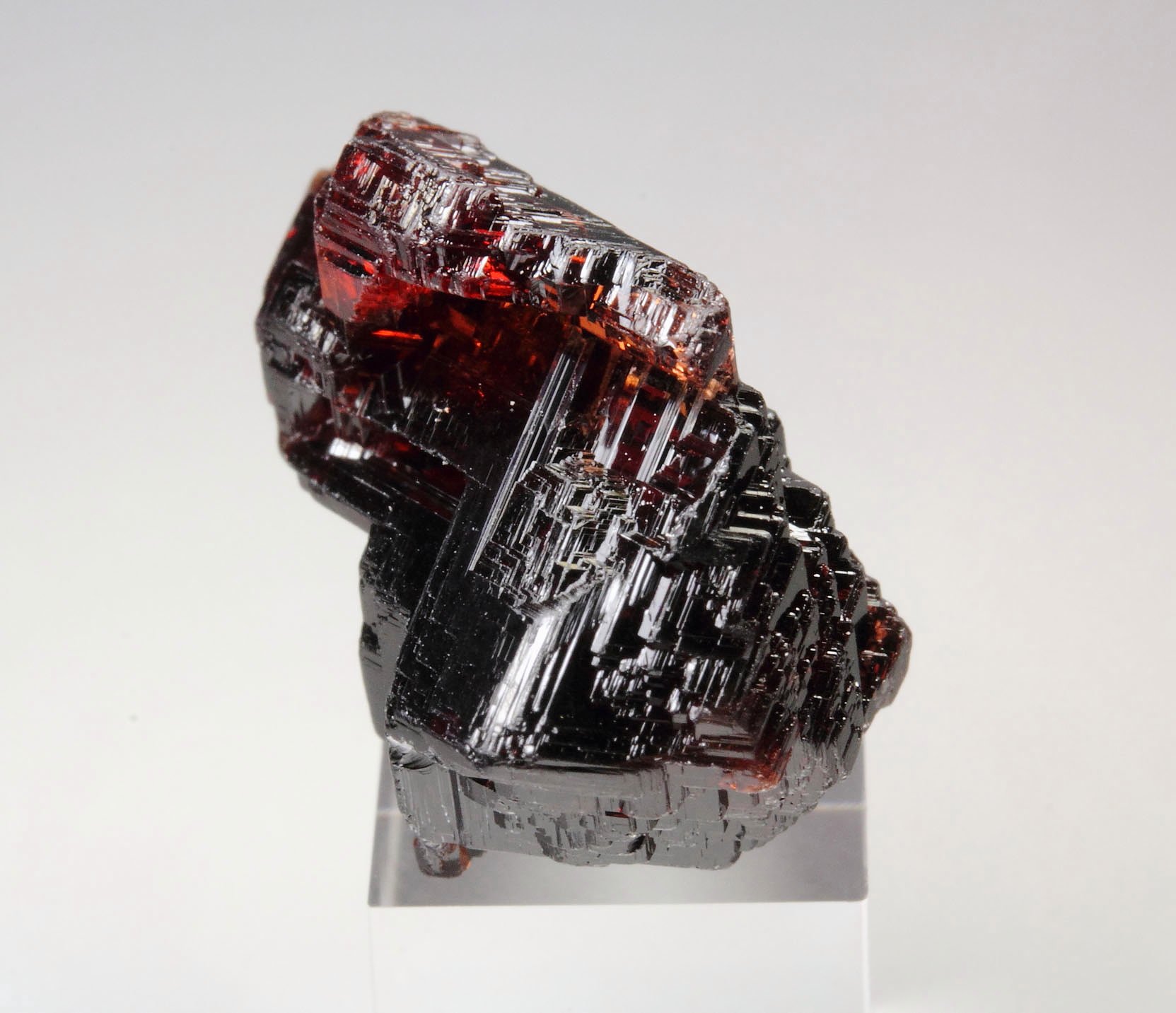 gem GARNET var. SPESSARTINE skeletal 