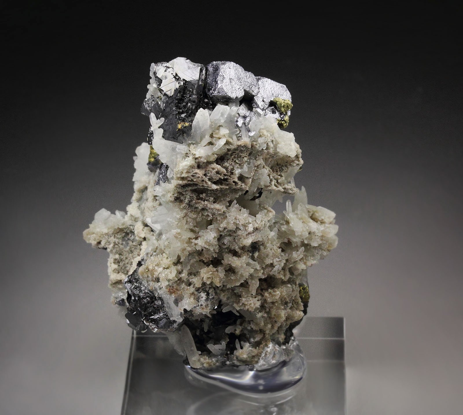 GALENA, CHALCOPYRITE, SPHALERITE, QUARTZ