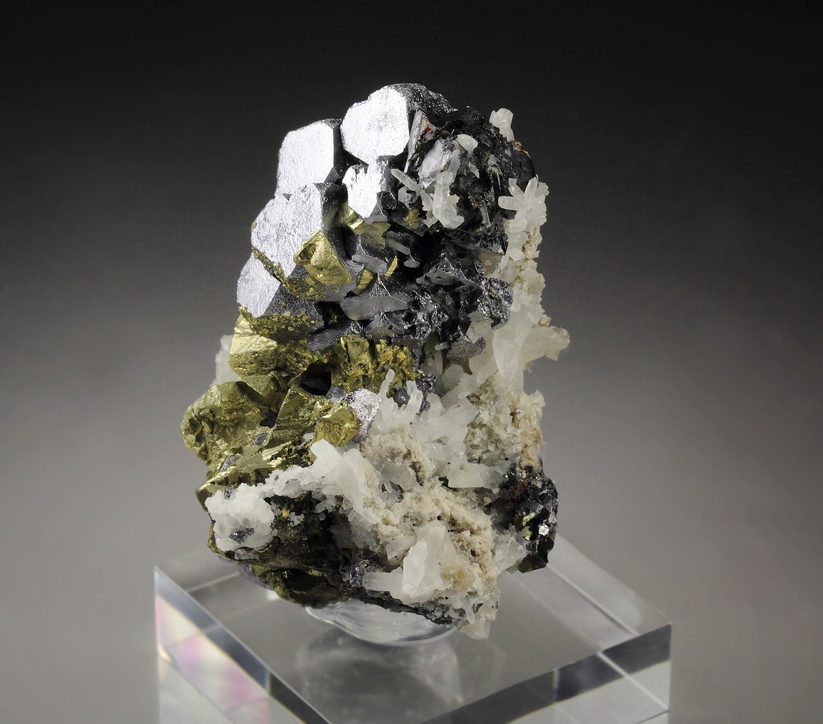 GALENA, CHALCOPYRITE, SPHALERITE, QUARTZ