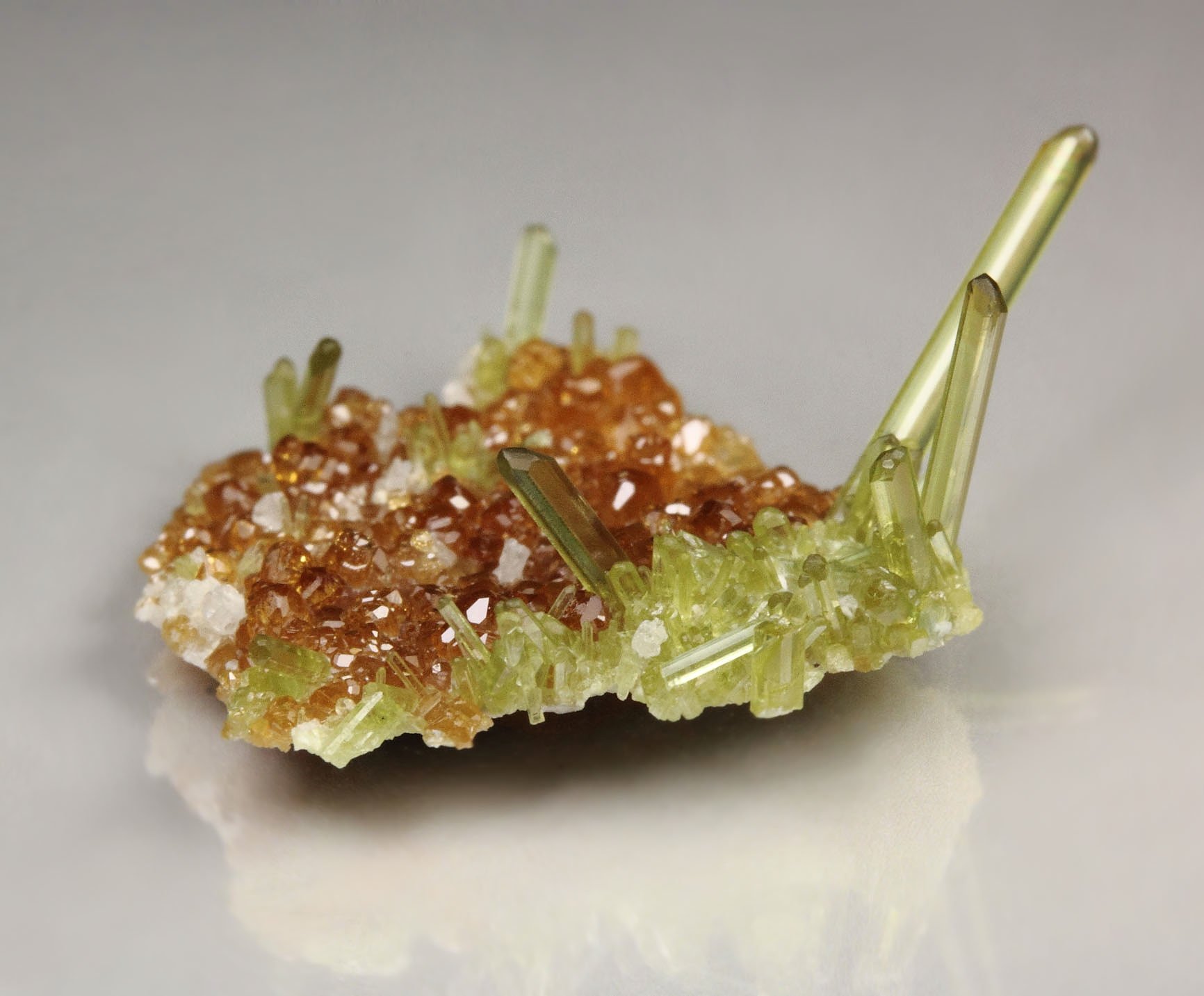 DIOPSIDE, gem GARNET var. HESSONITE 