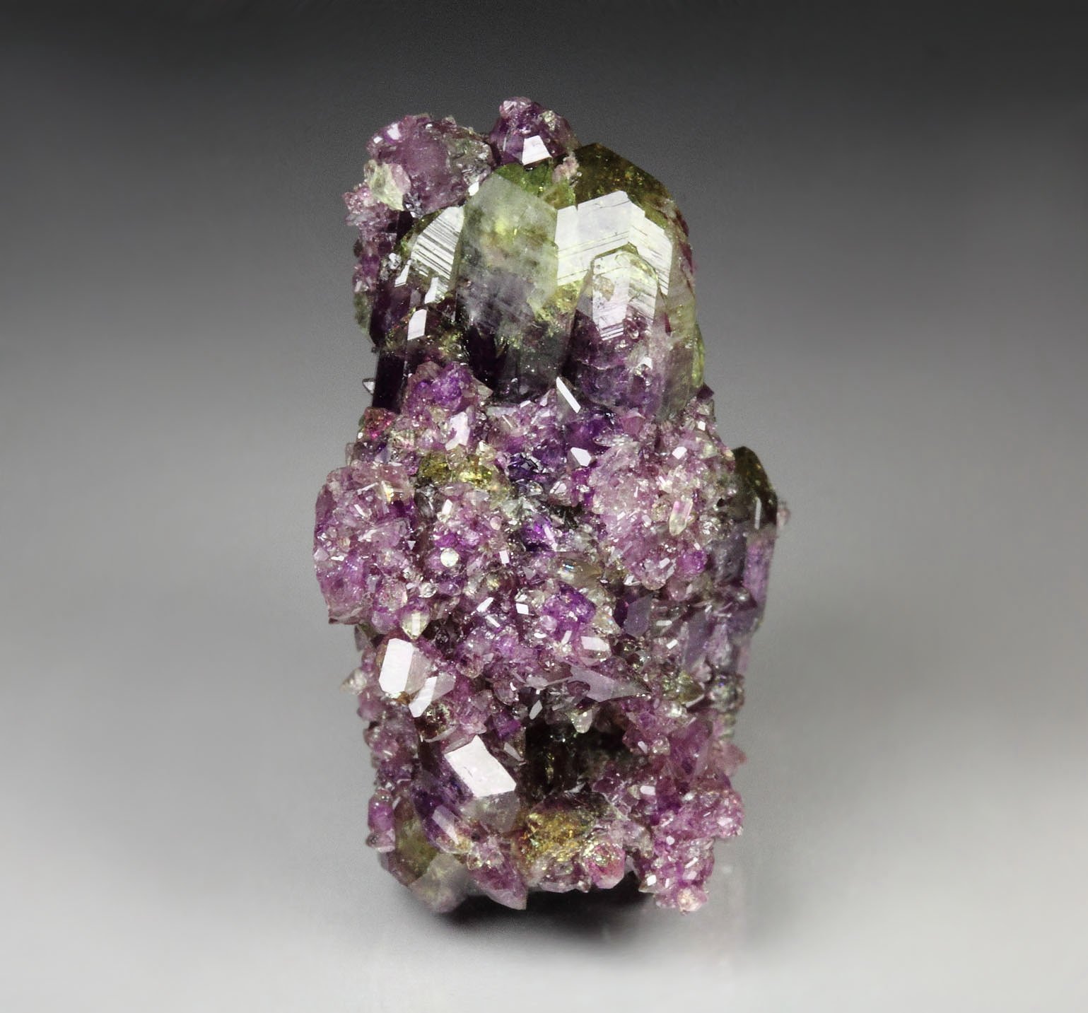 gemmy VESUVIANITE var. MANGANOAN bi-terminated