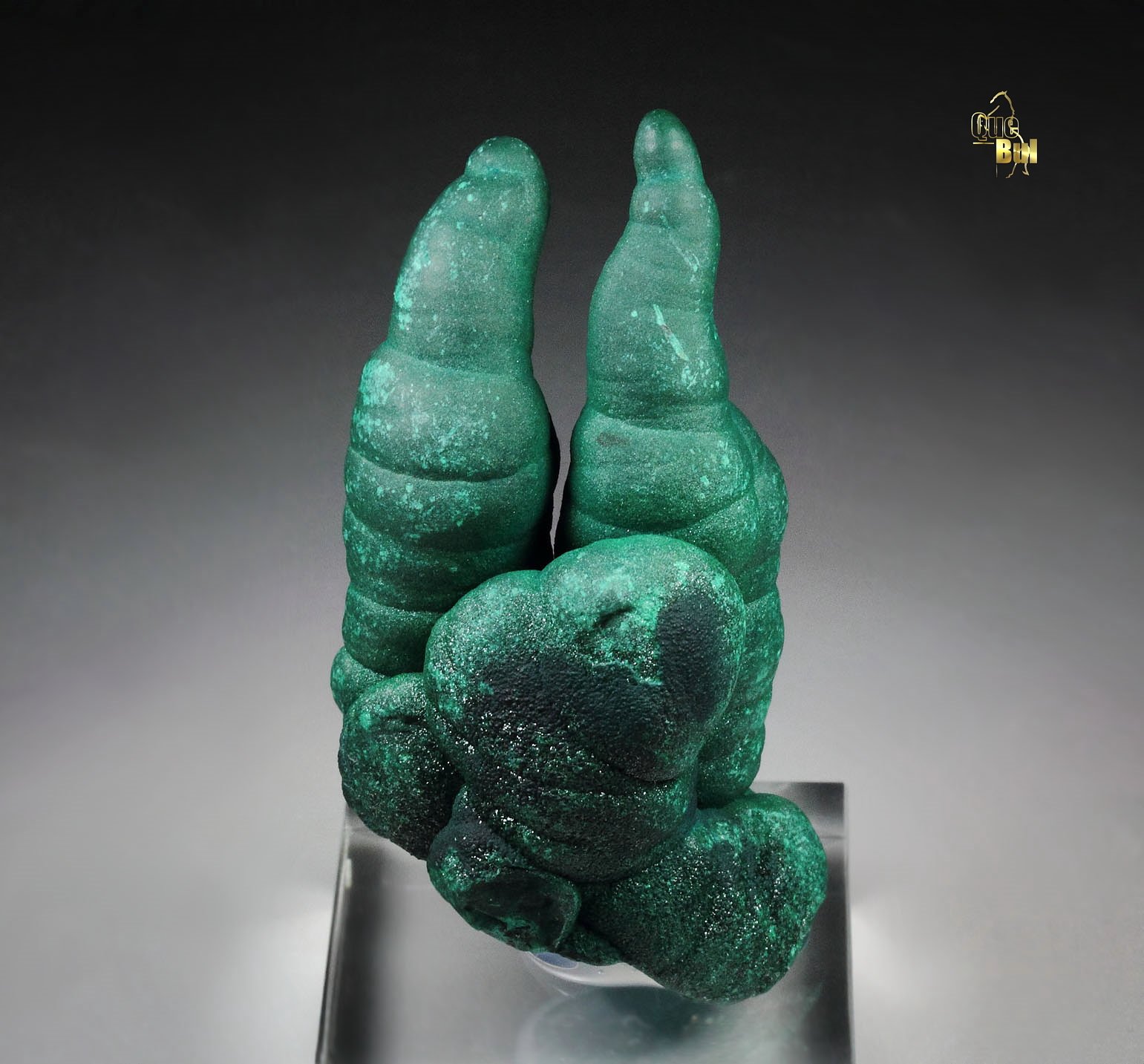 MALACHITE stalactite
