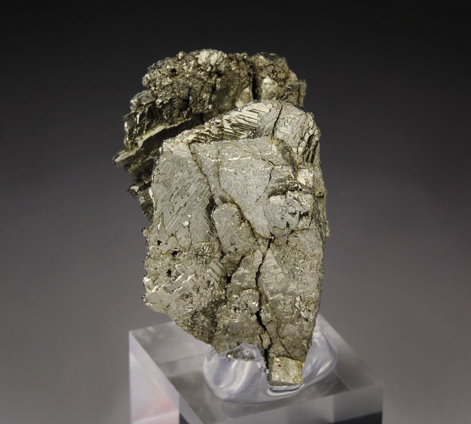 PYRITE pseudomorph after MARCASITE