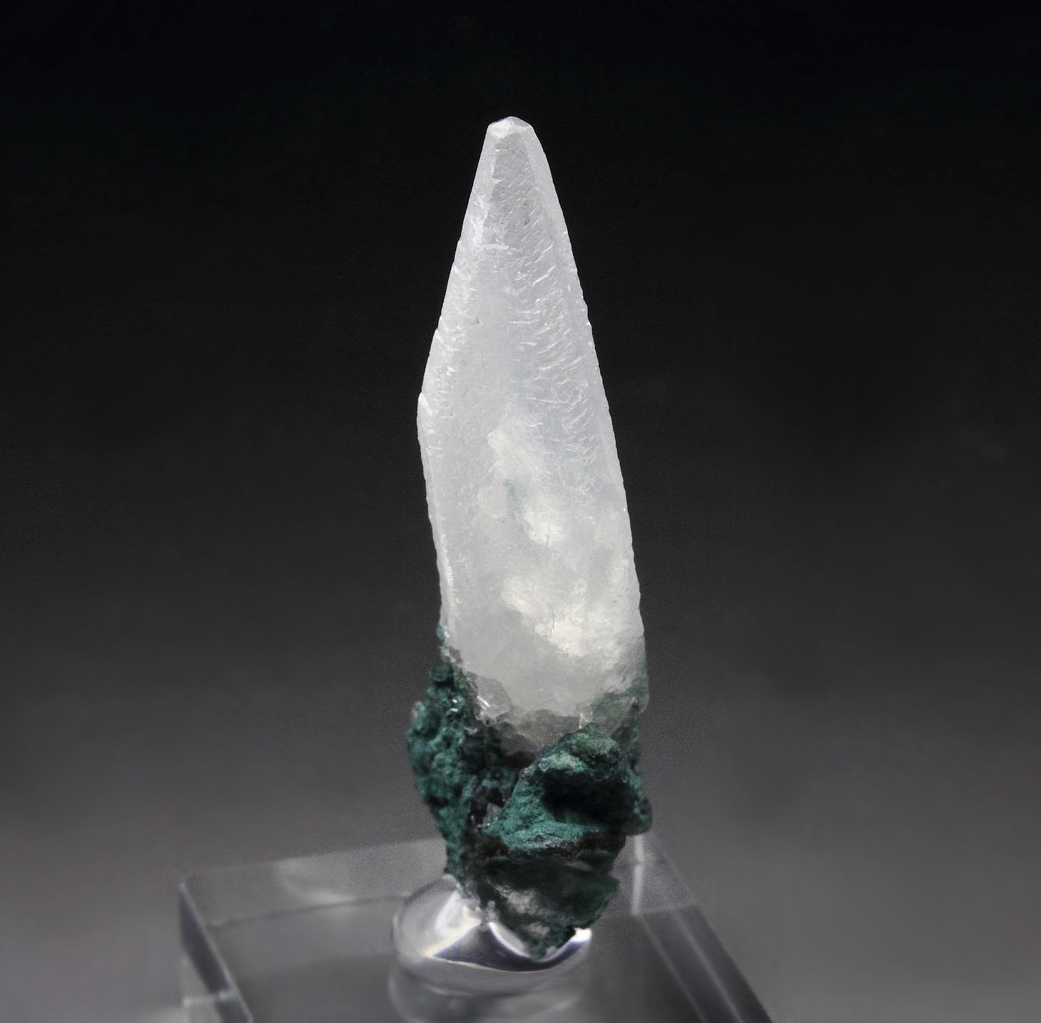 CALCITE, CELADONITE