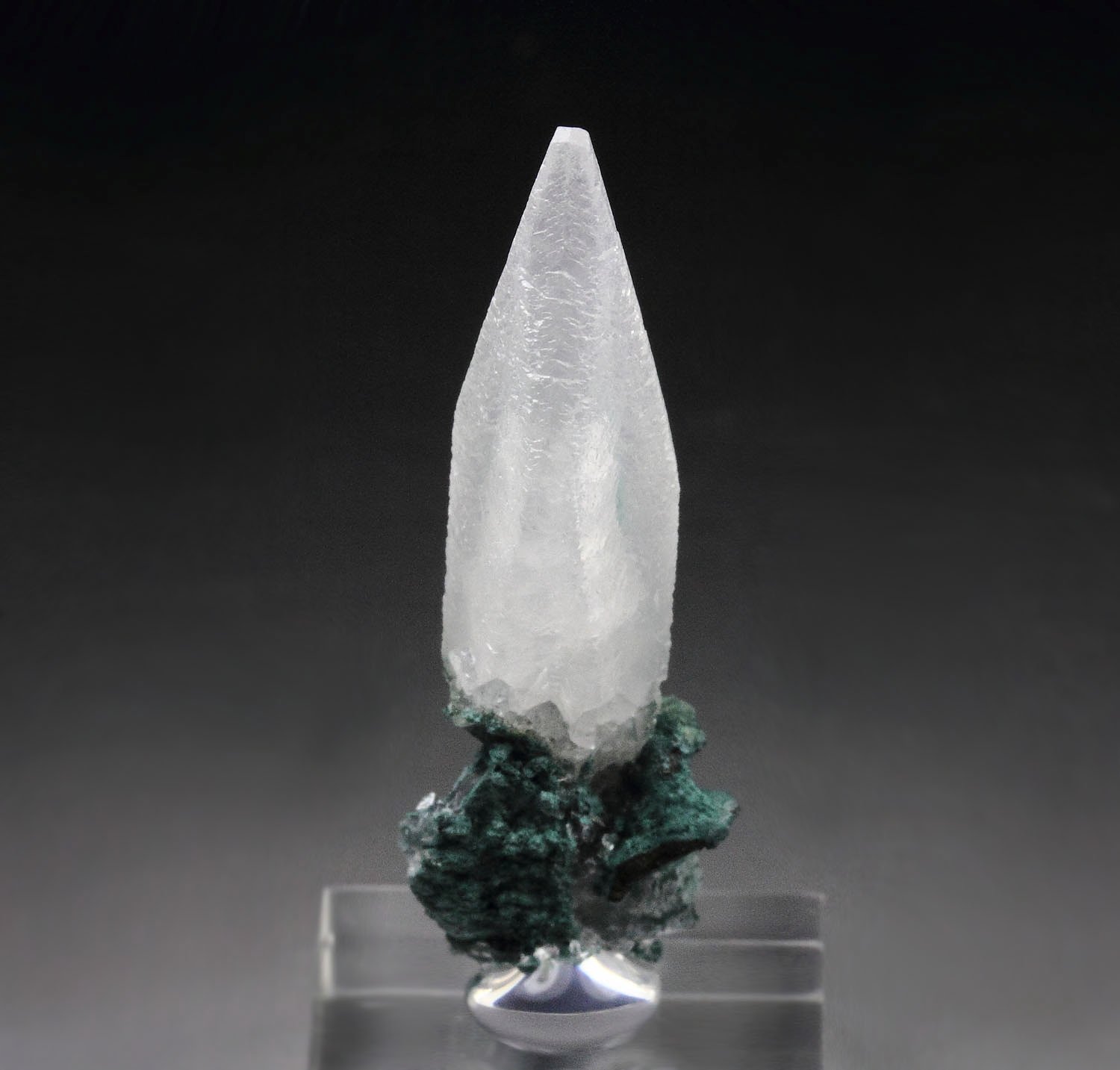 CALCITE, CELADONITE