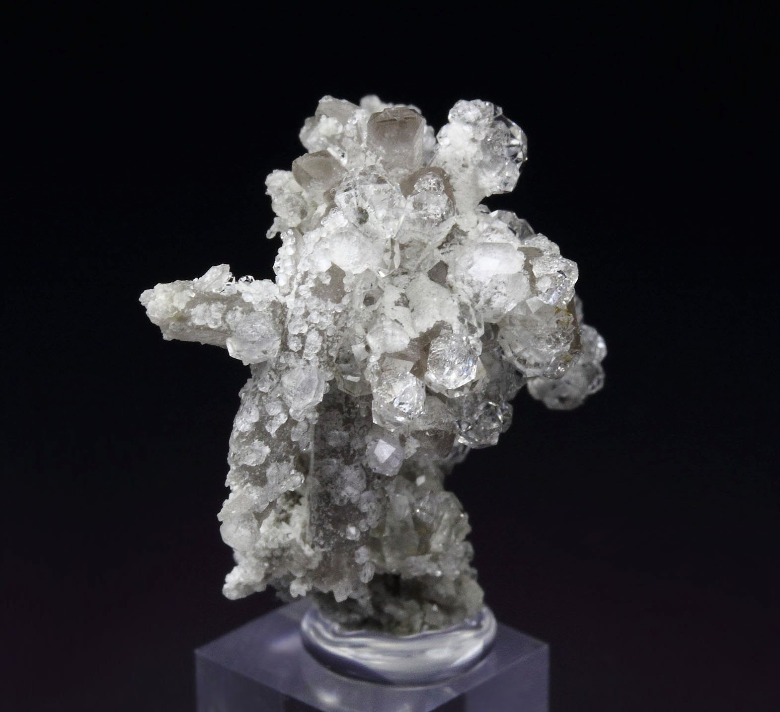 gem ANALCIME, QUARTZ