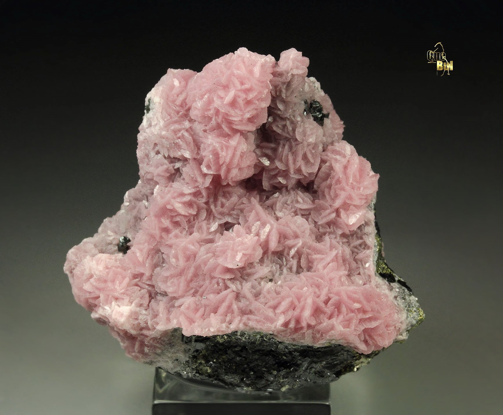 RHODOCHROSITE, TETRAHEDRITE