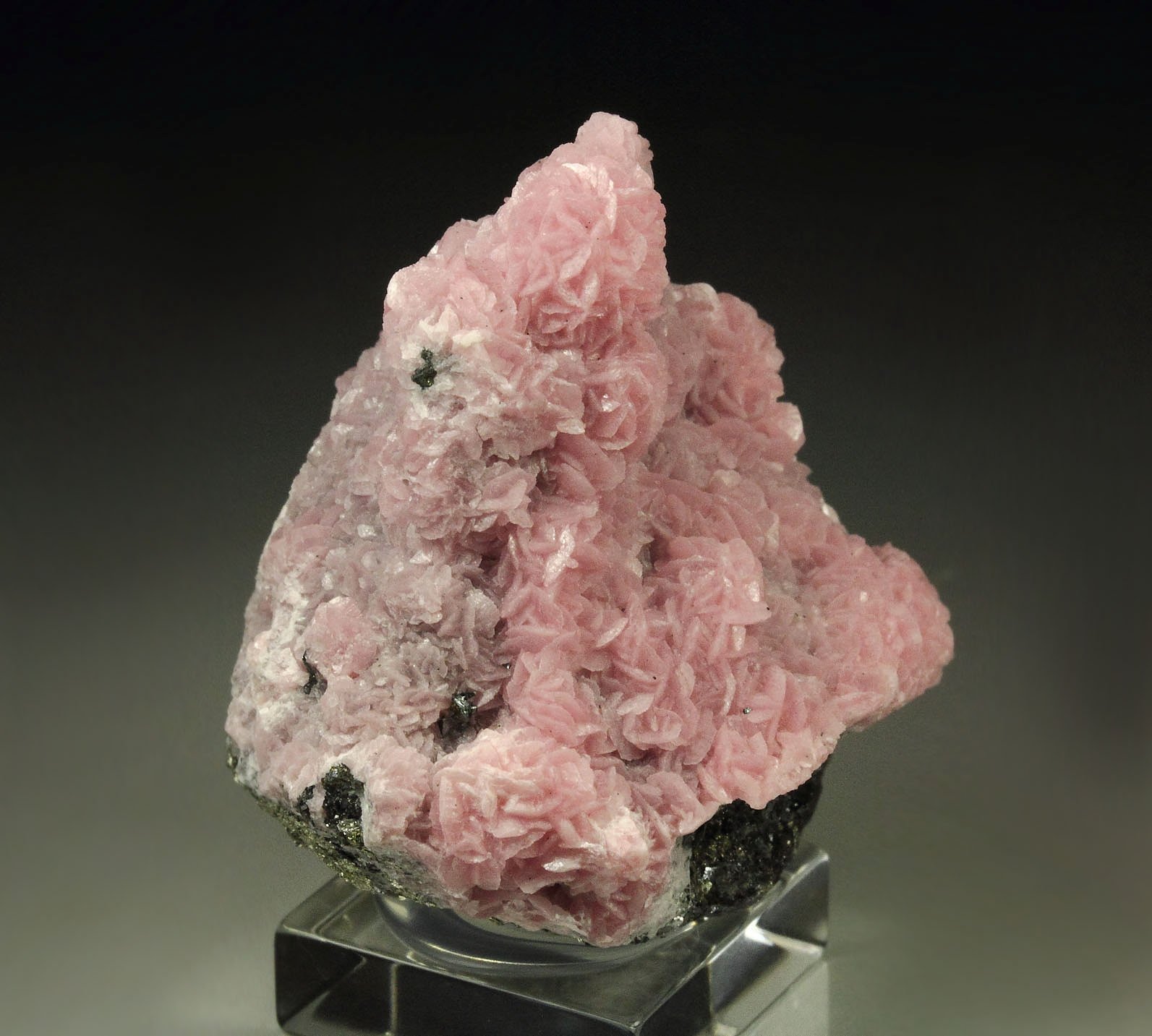 RHODOCHROSITE, TETRAHEDRITE