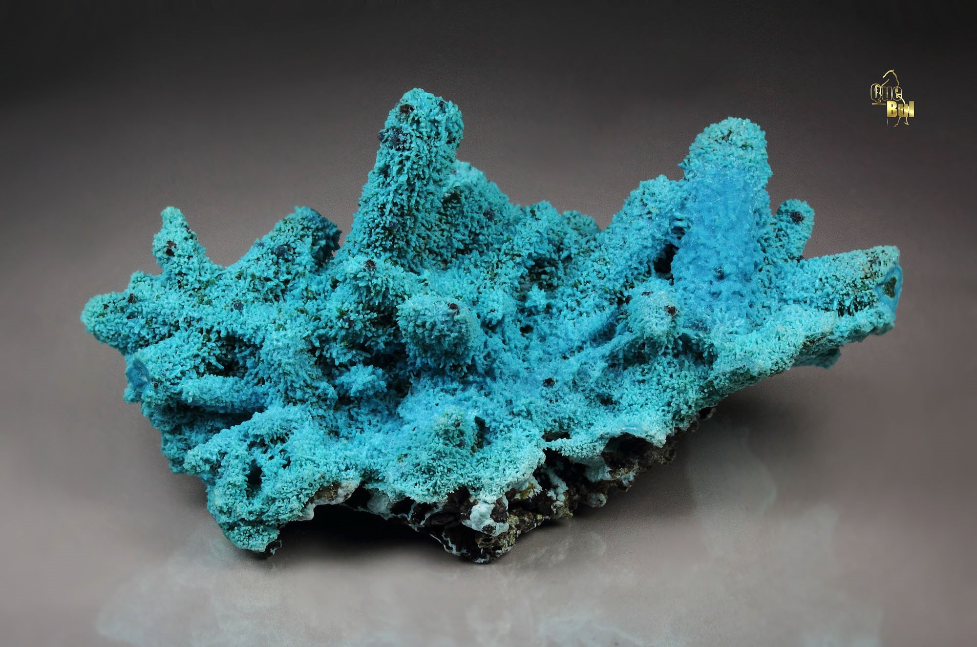 CHRYSOCOLLA pseudomorph after AZURITE