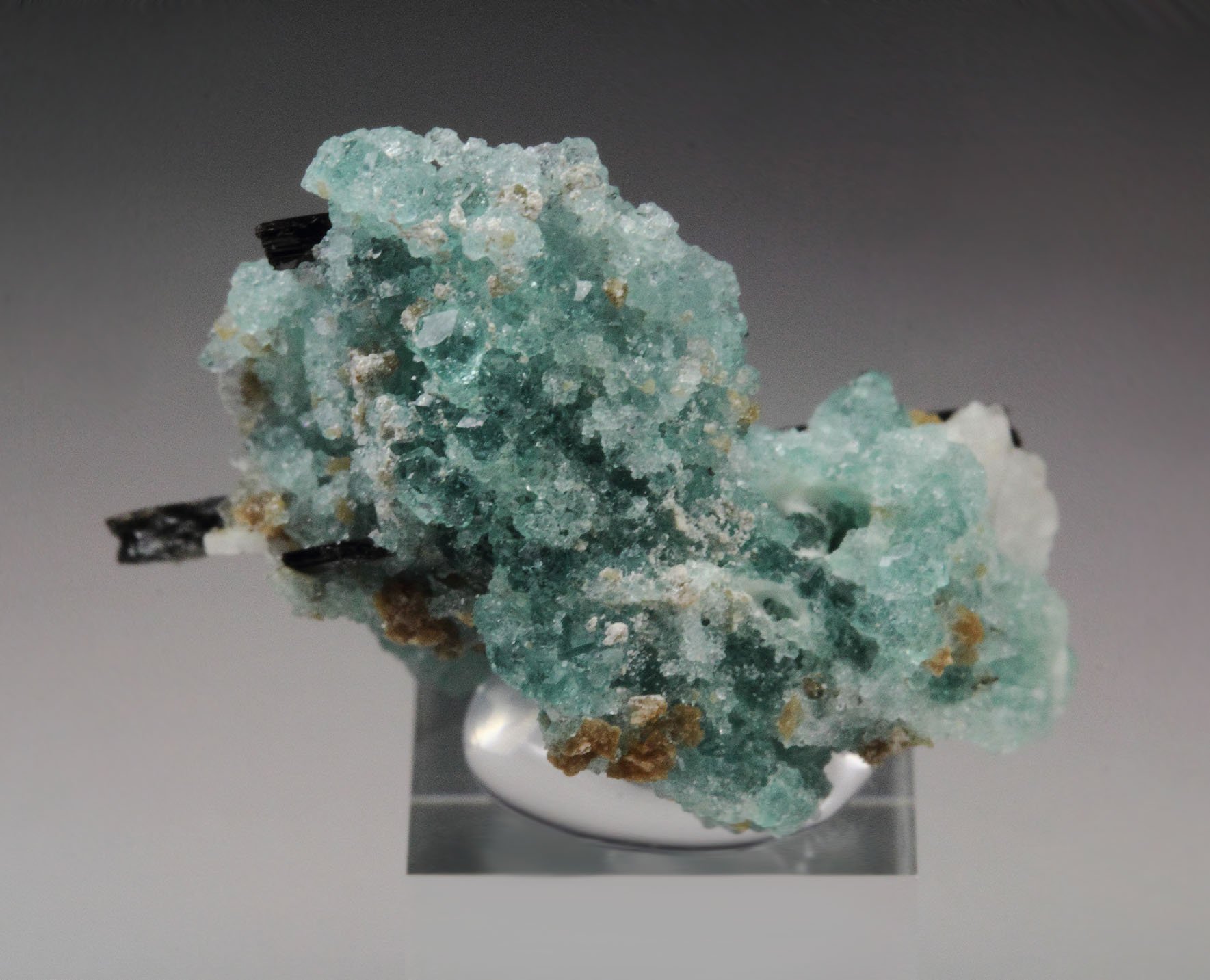 FLUORITE, AEGIRINE