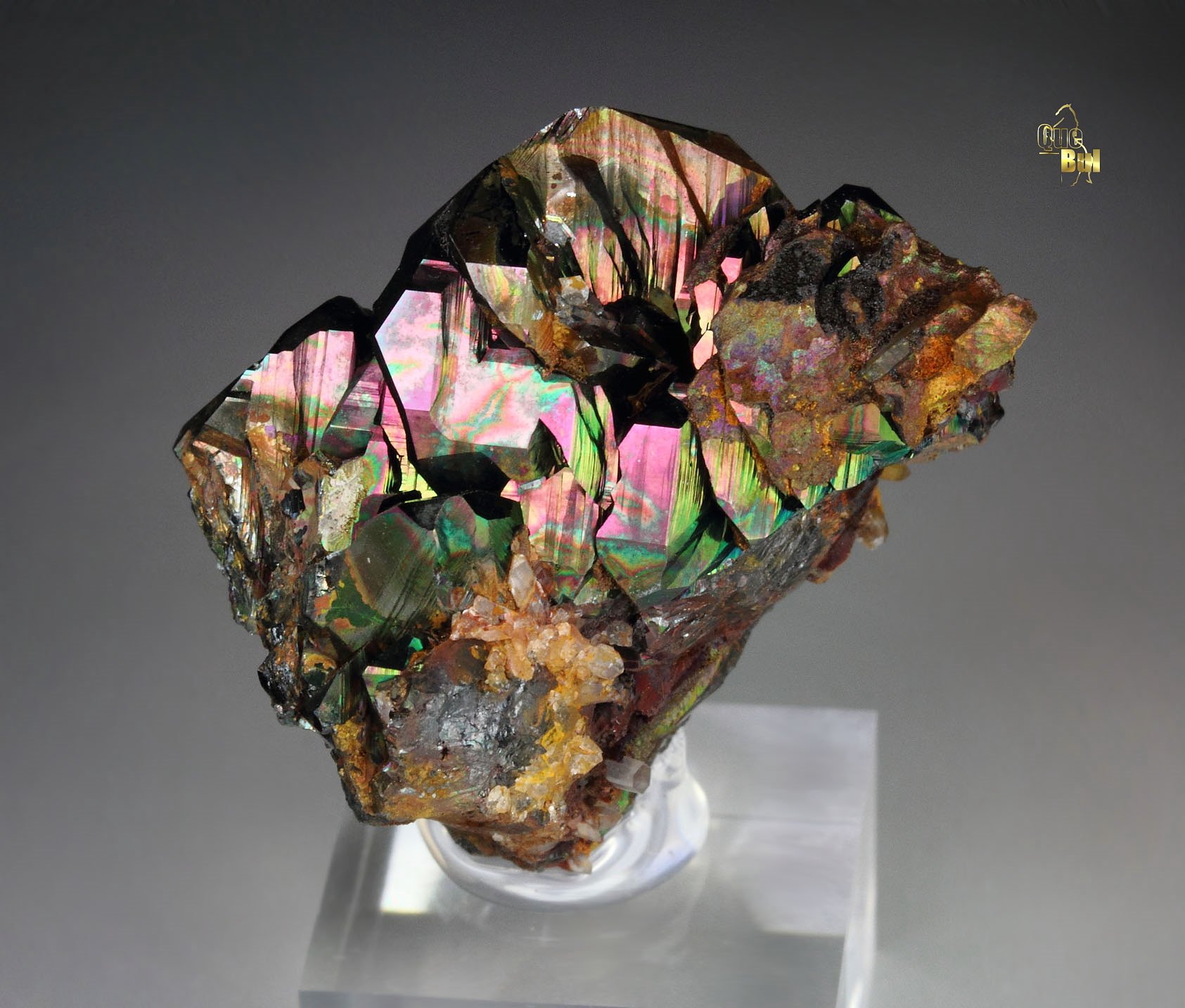 iridescent HEMATITE