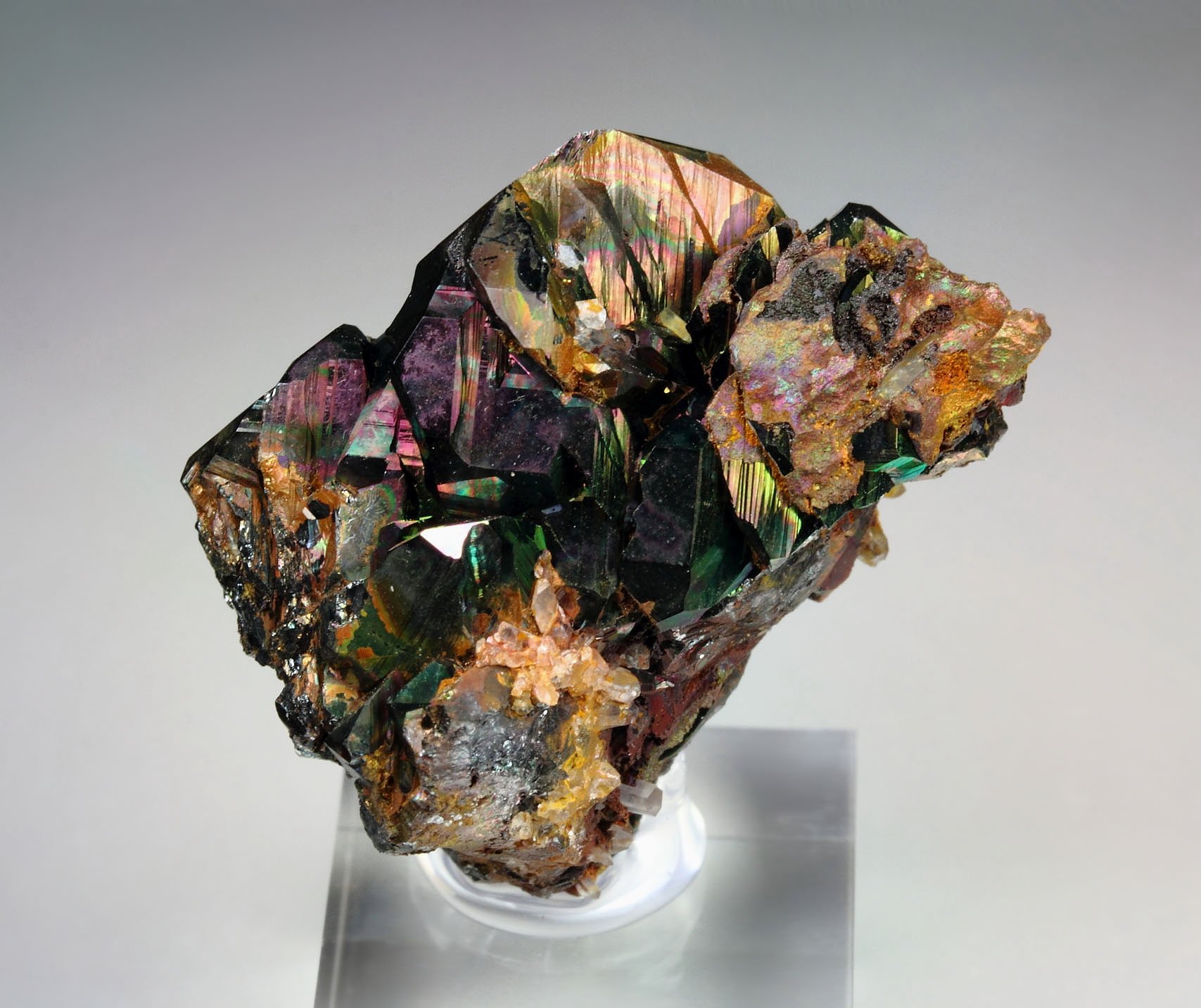 iridescent HEMATITE