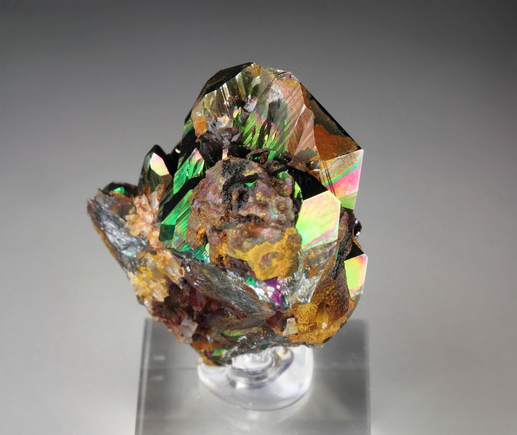 iridescent HEMATITE