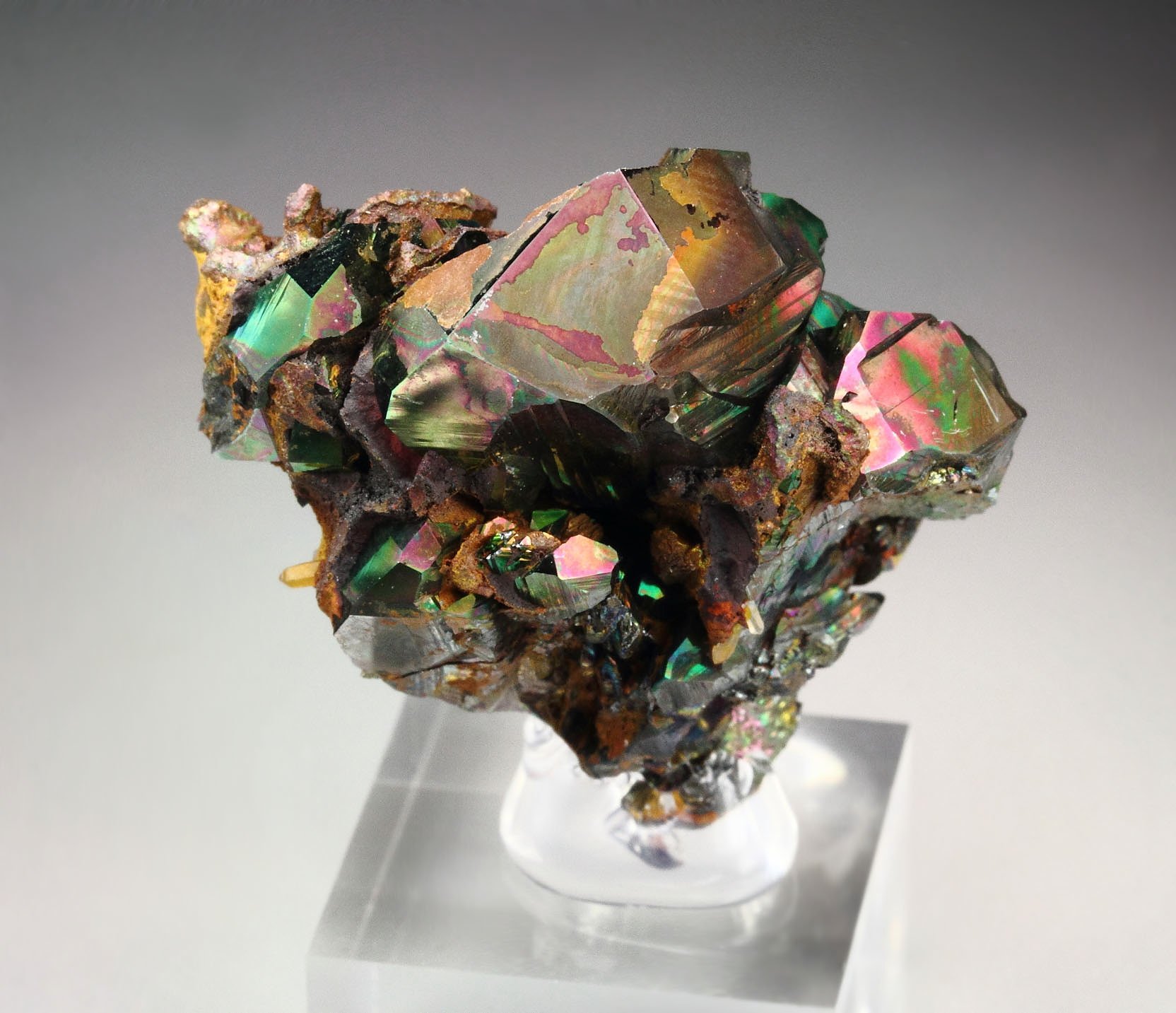 iridescent HEMATITE